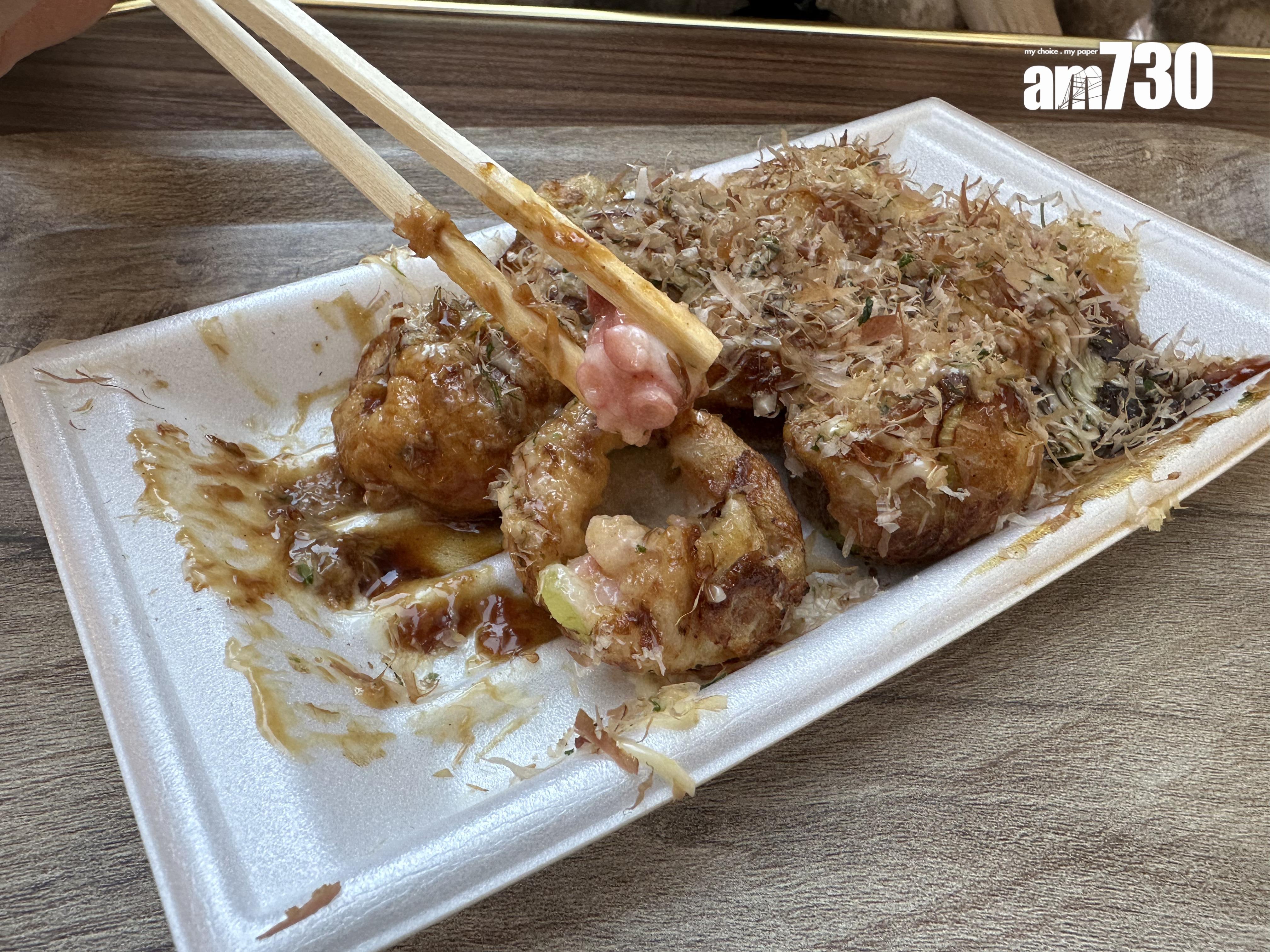 章魚比較小顆。