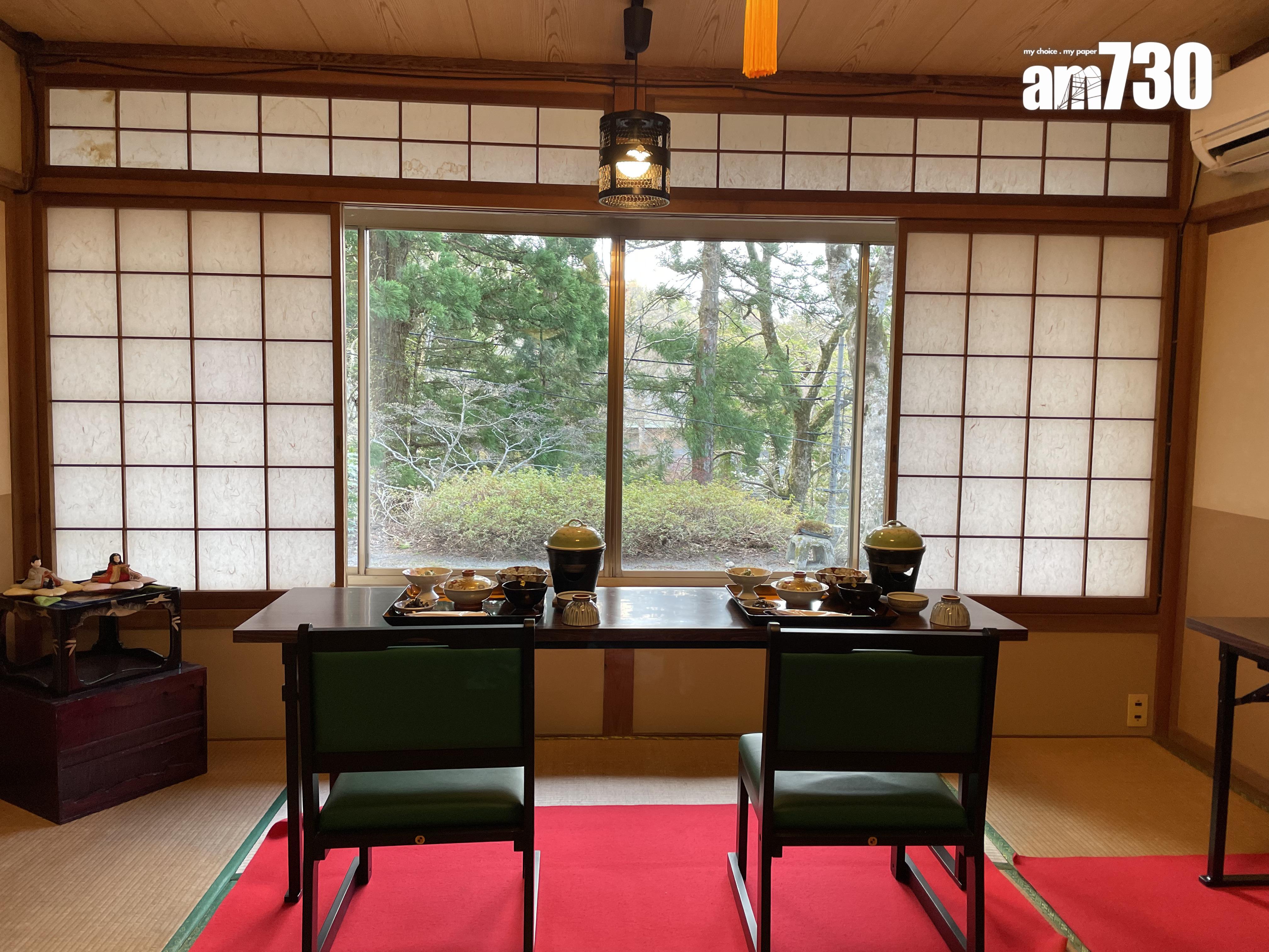 大家可以在個室品嚐早餐。