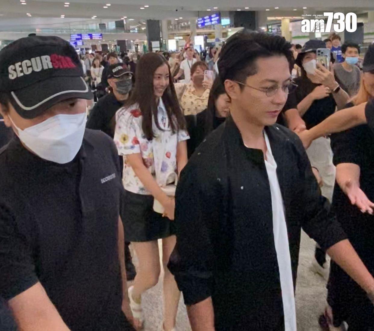 山下智久闊別12年再度訪港 新木優子曬腿同行親民派心