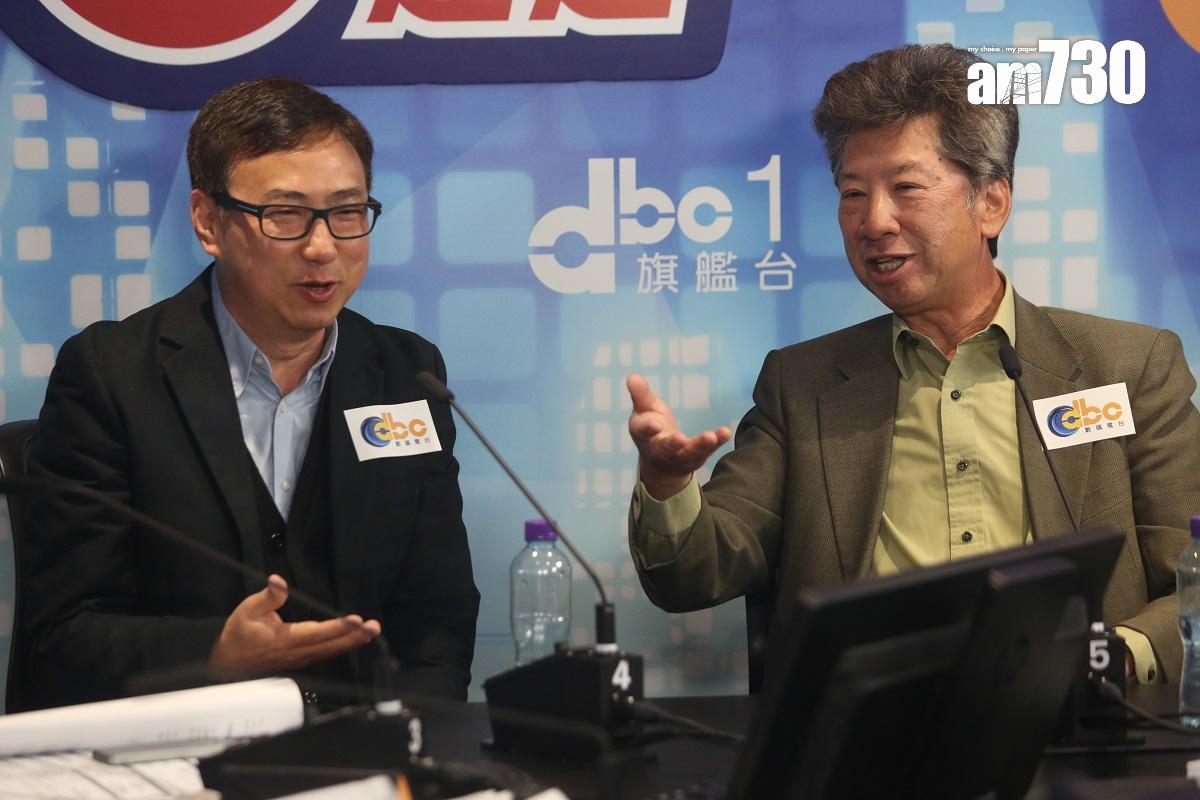湯家驊(右)認為從狄志遠(左)拒參與立法會大灣區訪問團一事,反映非建制派未回復爭取民主的決心。(資料圖片/鍾式明攝)