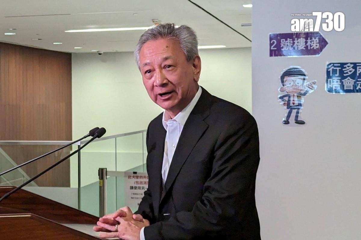 易志明稱運輸業界不想聘請外勞惟「冇得揀」。(羅庸軒攝)