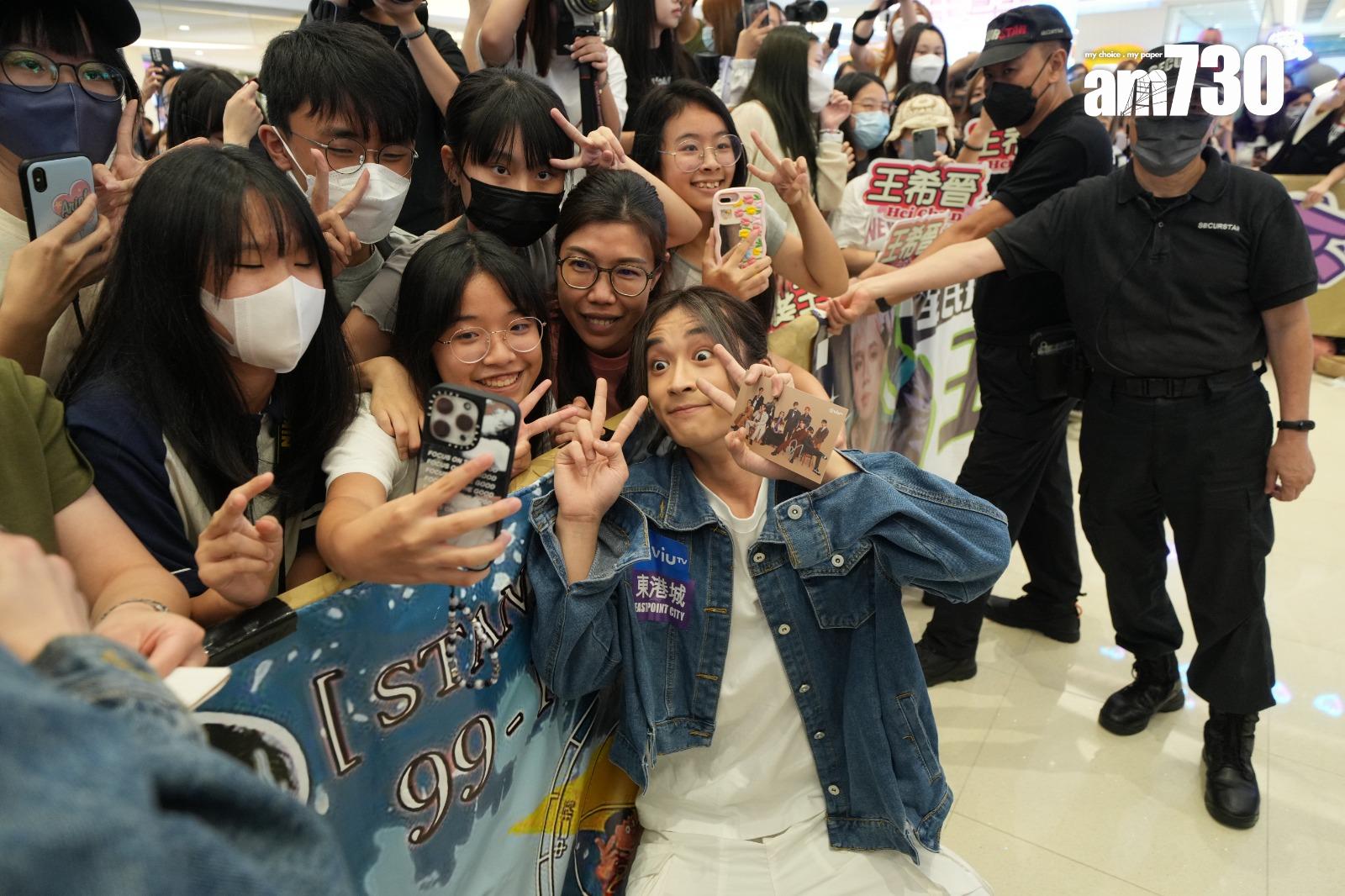 Nathan獲現場粉絲歡迎。 (陳奕釗攝)