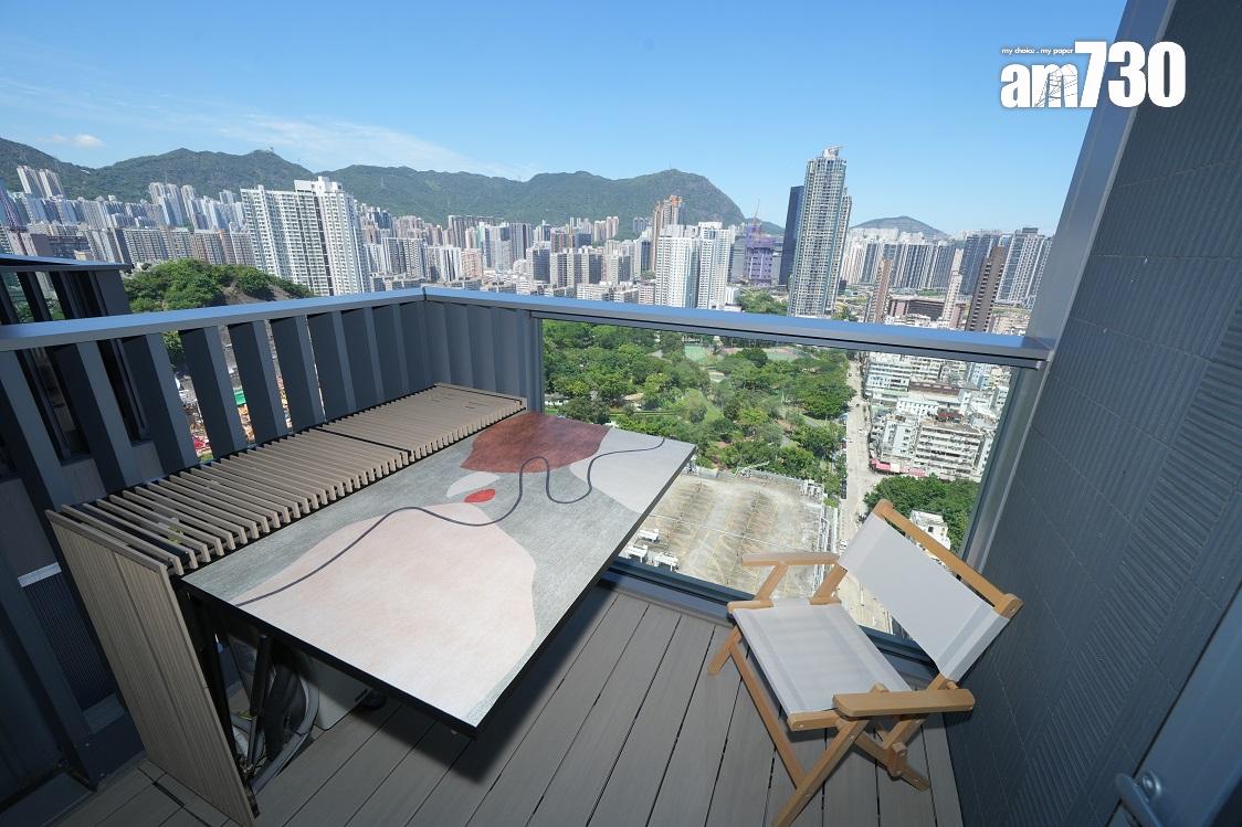 現樓單位|九龍城瓏碧一房連裝修示位 高樓底優勢打造「空中書房」|多圖