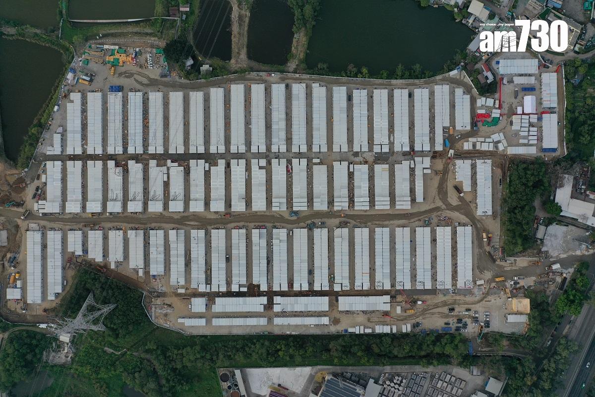 潭尾社區隔離設施正改建為外勞中央宿舍。(資料圖片)