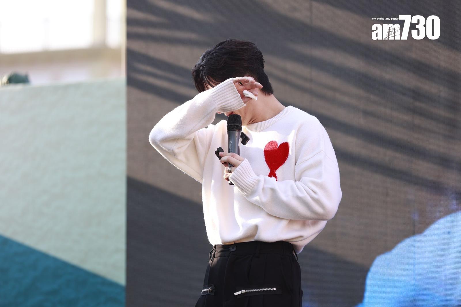 Anson Lo感動爆喊。