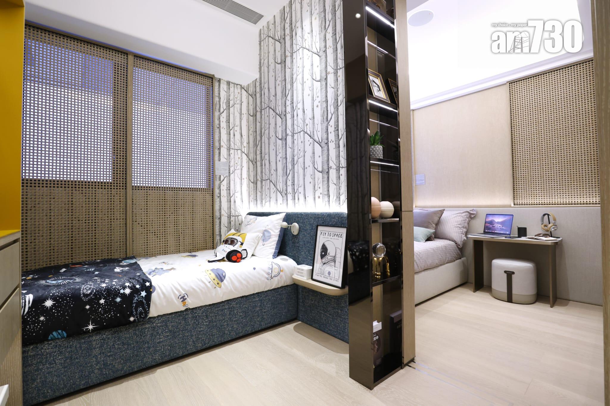 示範單位|滙都I連裝修經改動兩房 客飯廳長逾5米 特色牆別具風格(多圖)