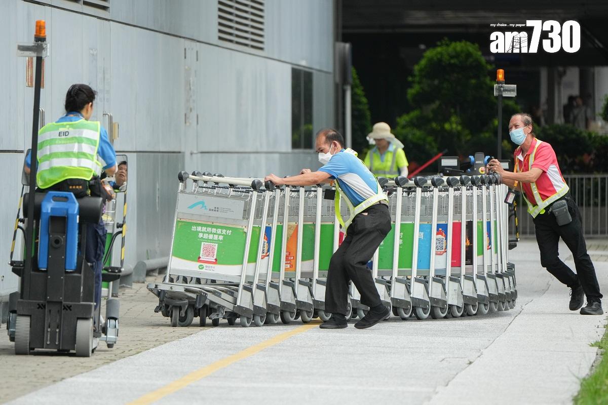 政府容許航空業就10個工種申請輸入外勞,名額6,300個。(資料圖片/李睿哲攝)