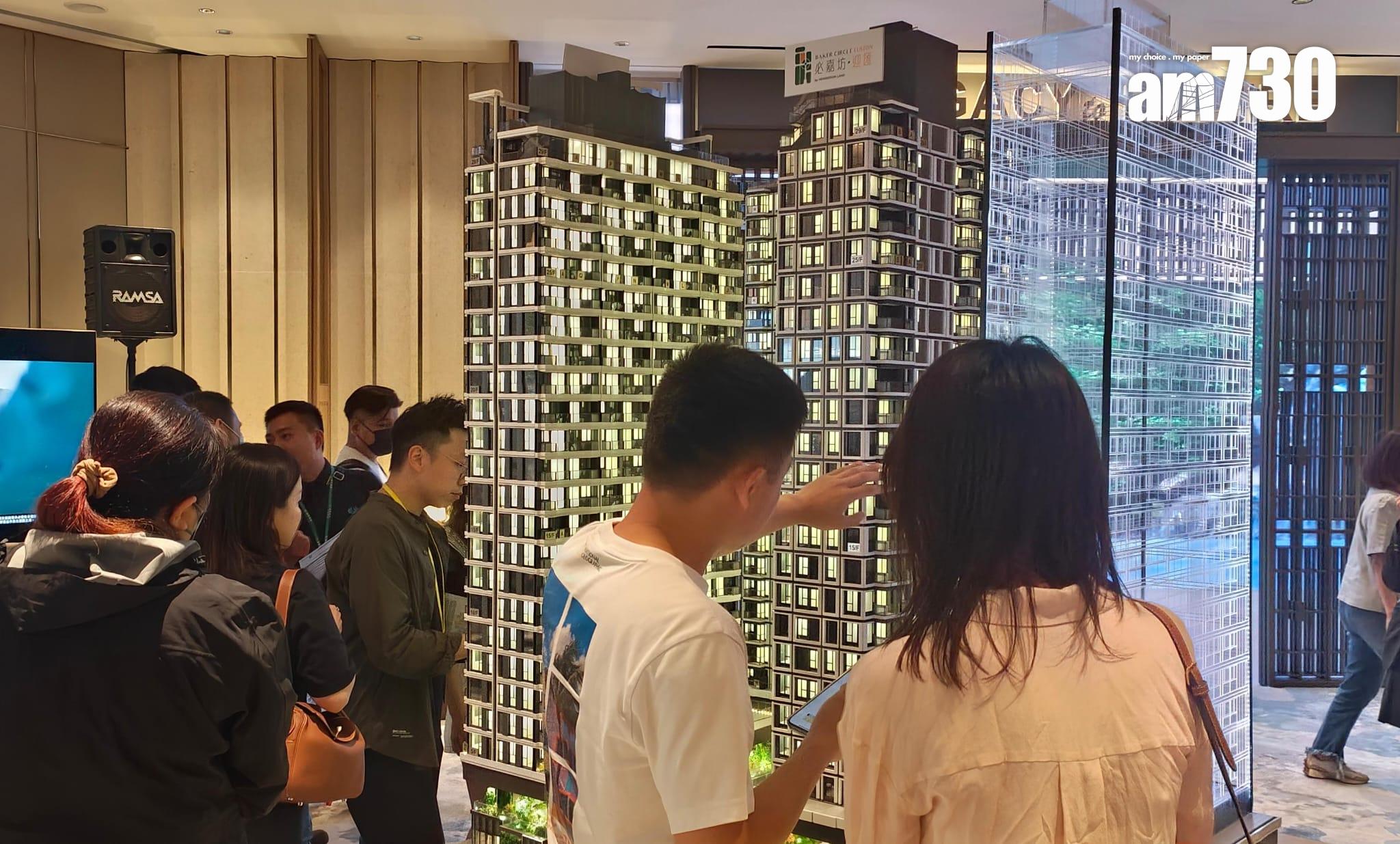 紅磡新盤|BAKER CIRCLE.GREENWICH傳收逾200票 展銷中心現參觀人流