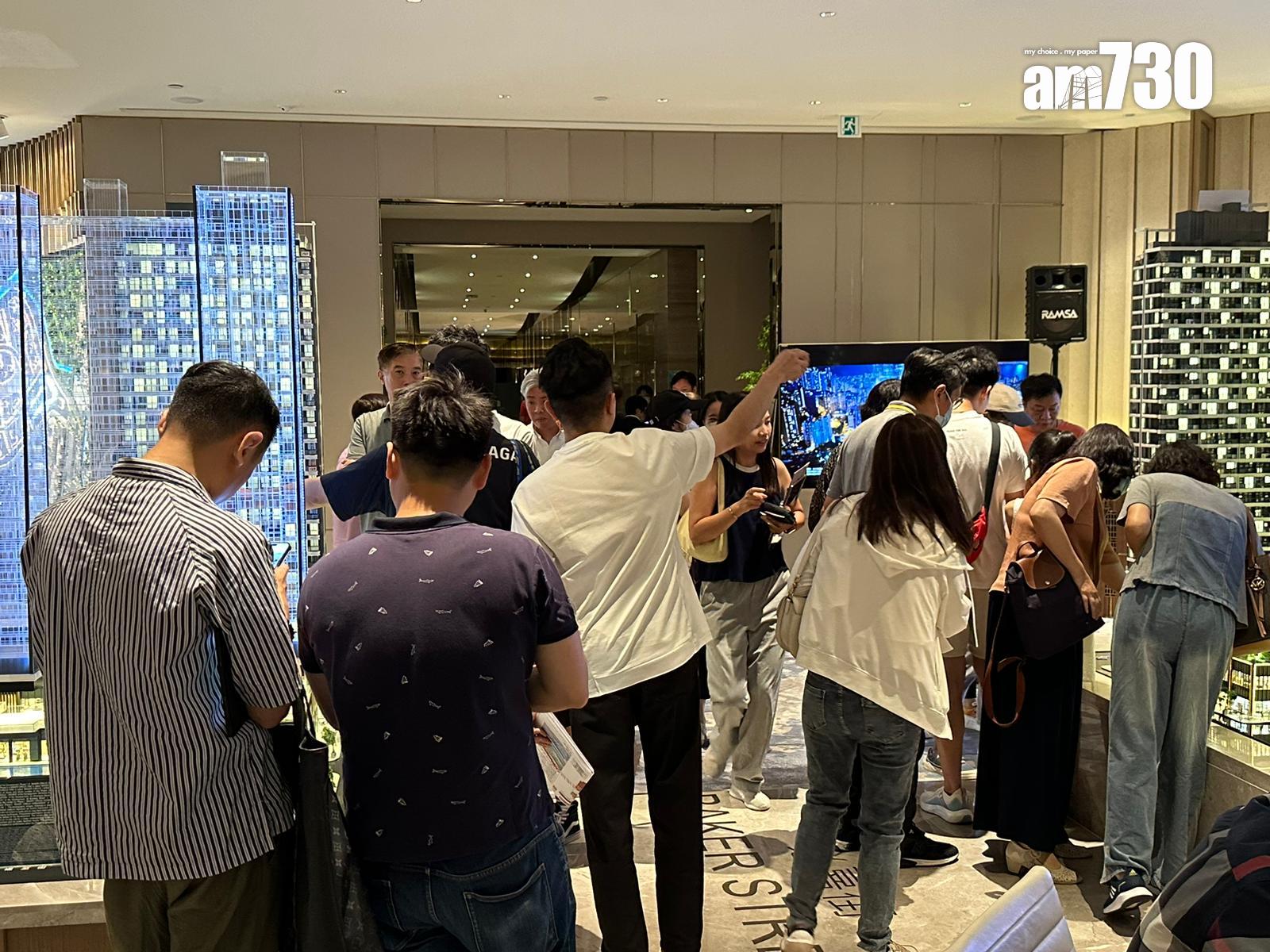 紅磡新盤|BAKER CIRCLE.GREENWICH傳收逾200票 展銷中心現參觀人流