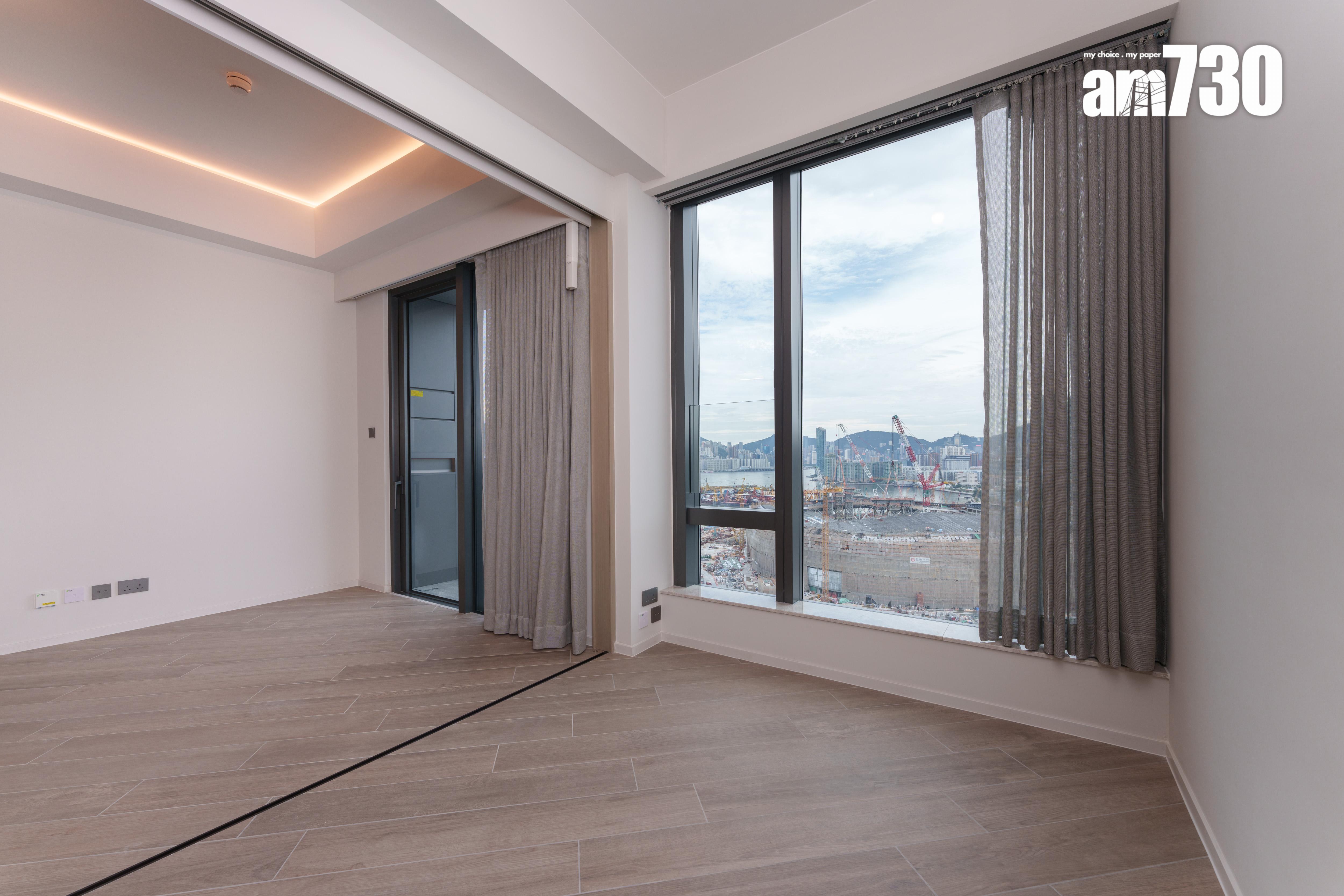 現樓單位|直擊啟德HENLEY PARK一房 廳房同享維港及體育園開揚景觀(多圖)