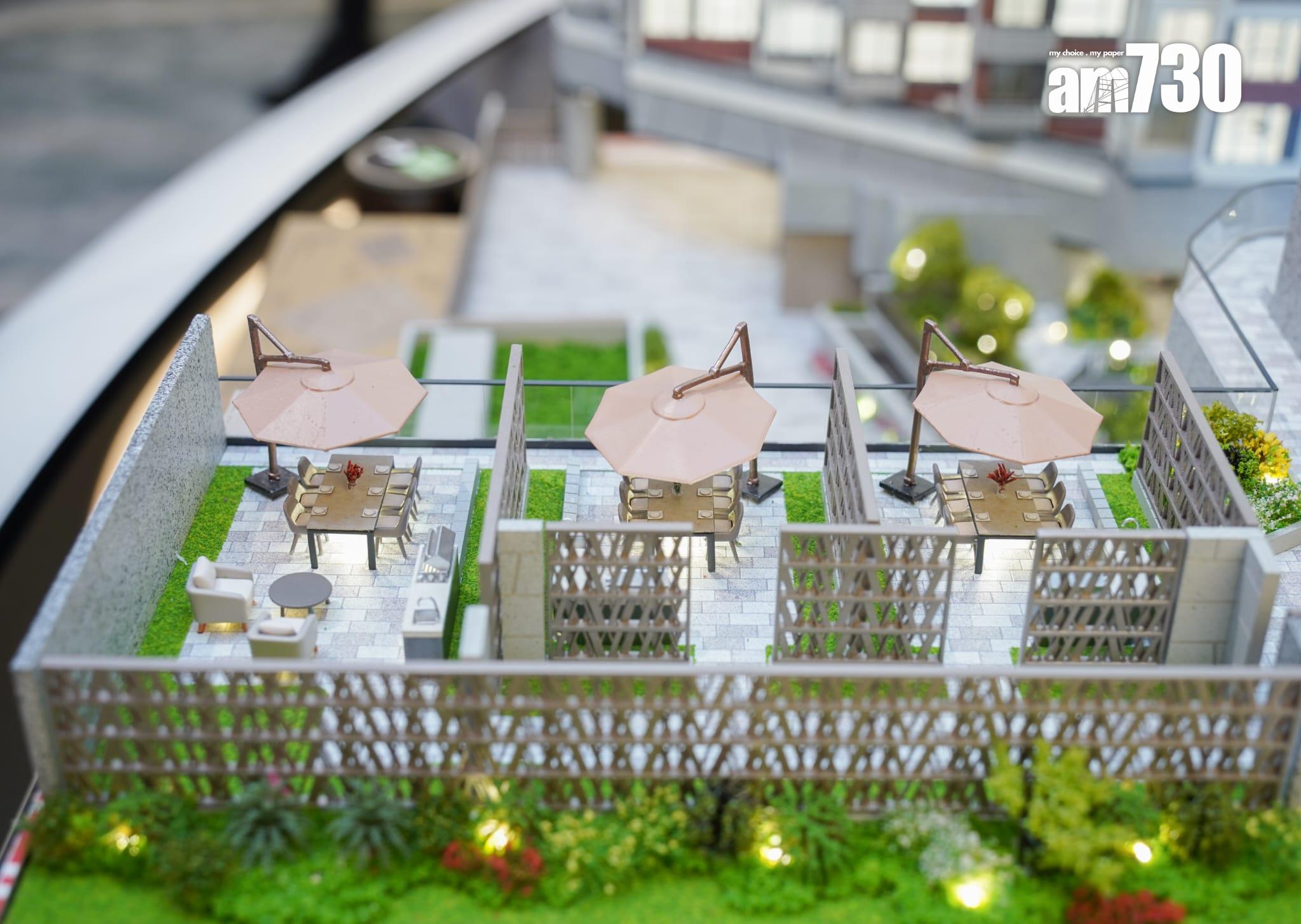 示範單位|親海駅II連裝修兩房 簡約侘寂系風格設計 客廳寬敞放大空間感|多圖