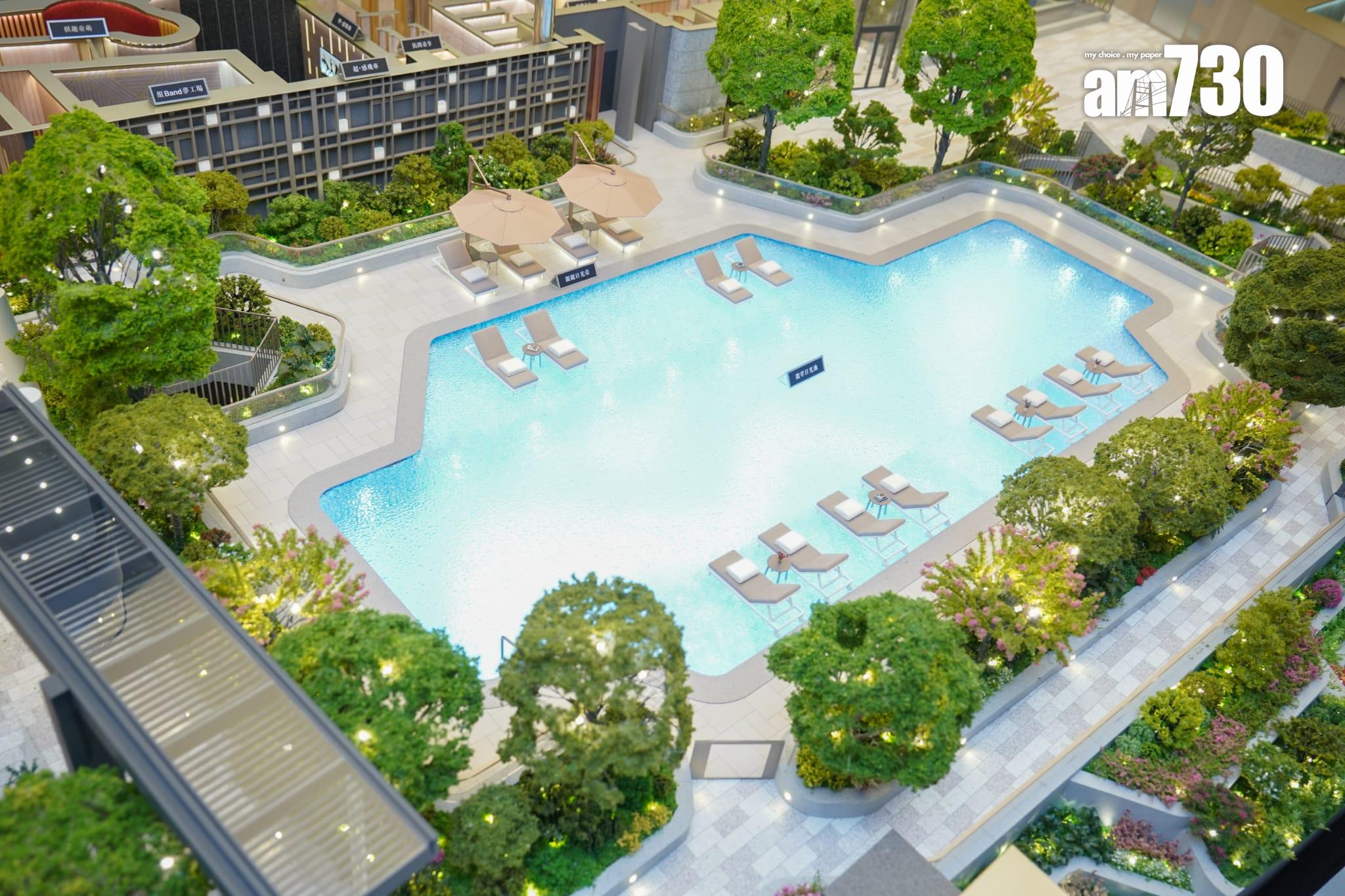 示範單位|親海駅II連裝修兩房 簡約侘寂系風格設計 客廳寬敞放大空間感|多圖