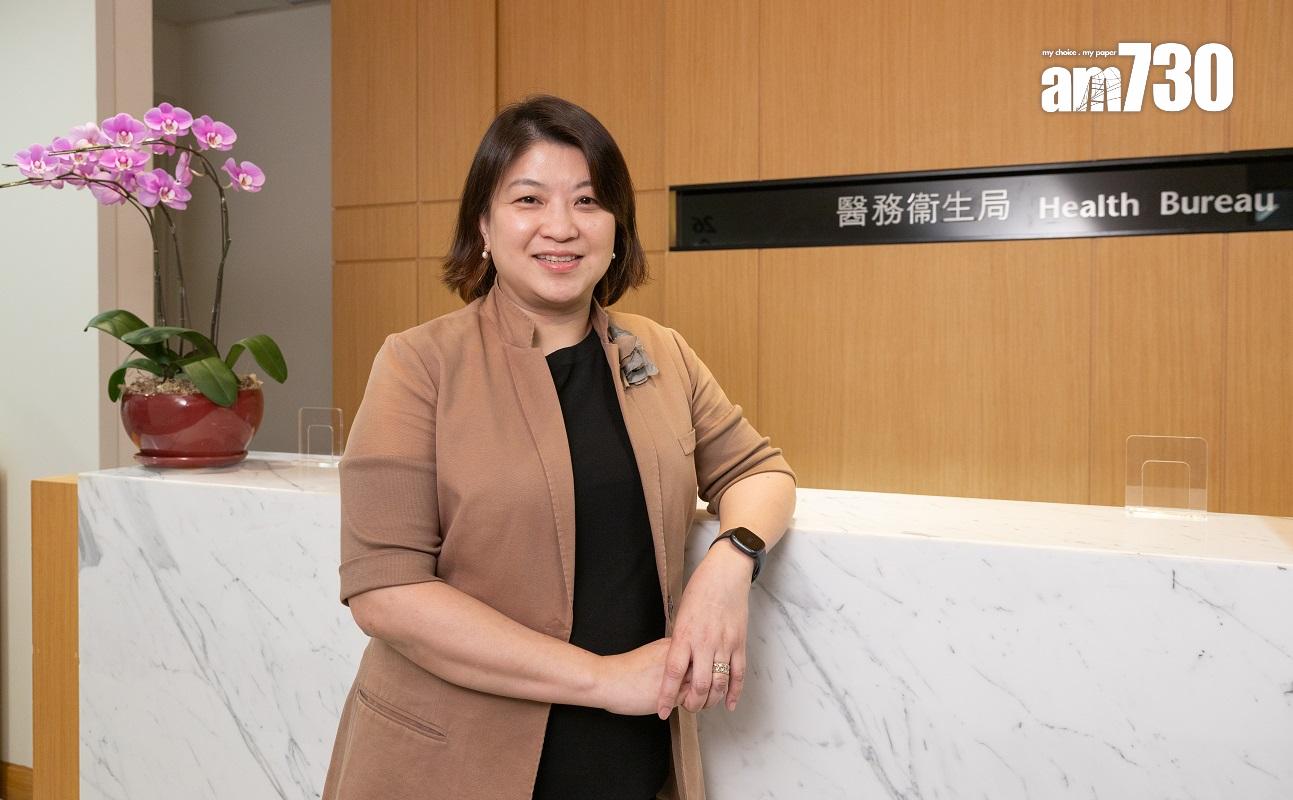 李夏茵就《基層醫療健康藍圖》下的「慢性疾病共同治理先導計劃」接受本報訪問。(蘇文傑攝)