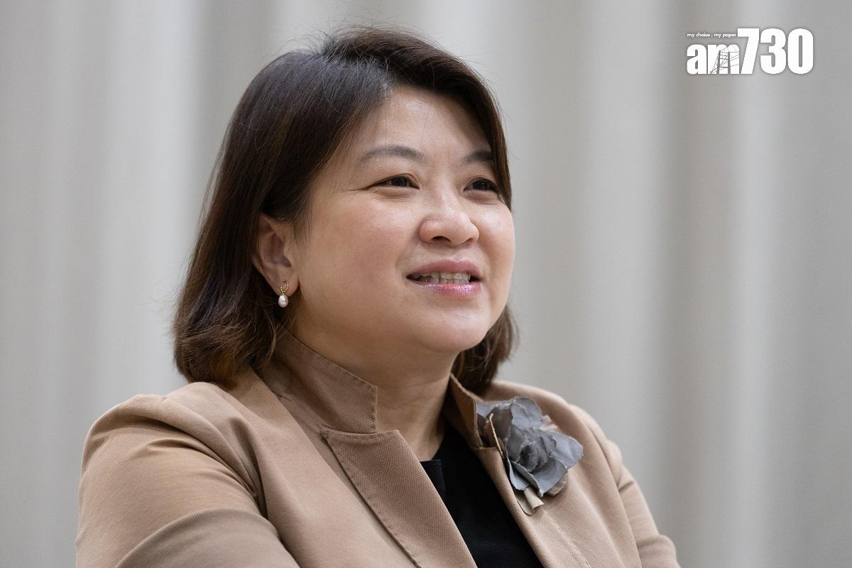 李夏茵笑稱,慢病共治計劃的達標獎勵條件不能訂得過於複雜,否則欠缺吸引力。(蘇文傑攝)