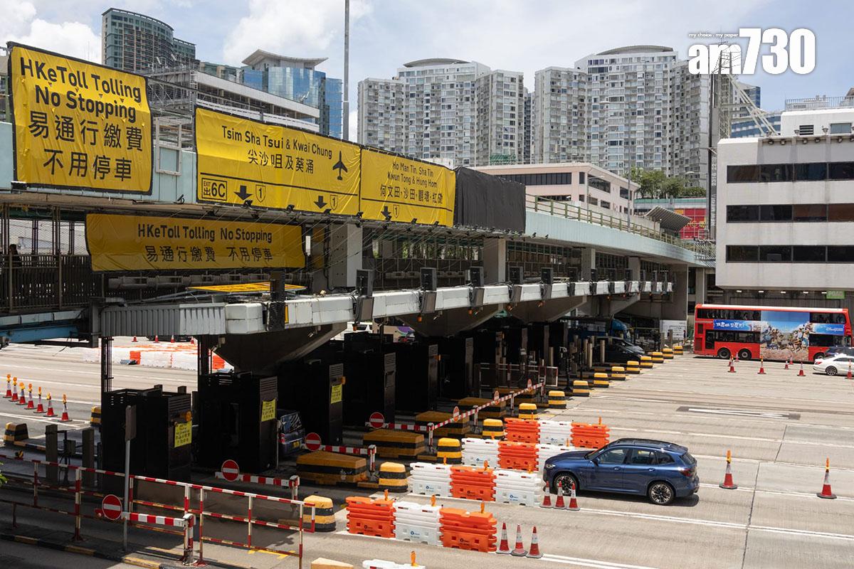 政府8月2日起於3條過海隧道實施「三隧分流」,調整私家車、的士等車種的隧道費。(資料圖片/蘇文傑攝)