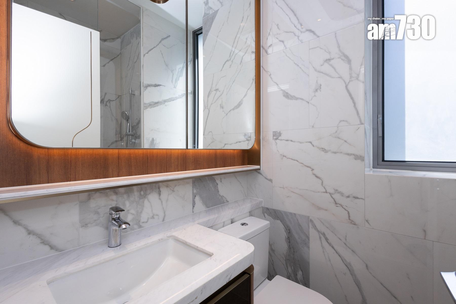 單位直擊|MONACO MARINE低座三房連傢俬示範單位 前臨園林池景|多圖