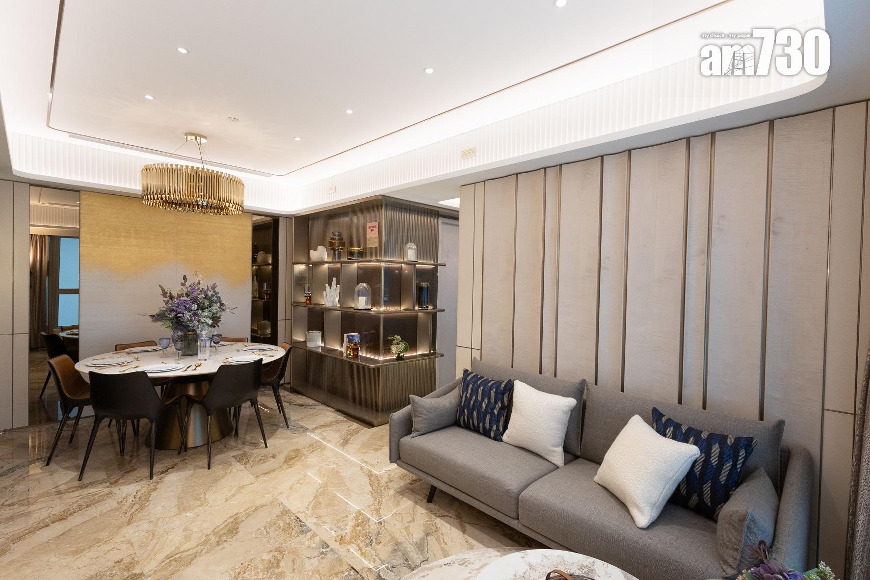 示範單位|親海駅I連裝修714呎三房套 遊艇及海洋作設計概念|多圖