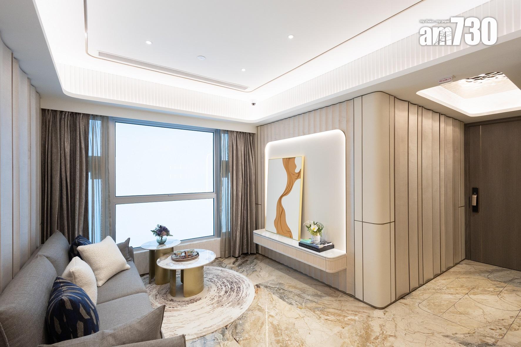 示範單位|親海駅I連裝修714呎三房套 遊艇及海洋作設計概念|多圖