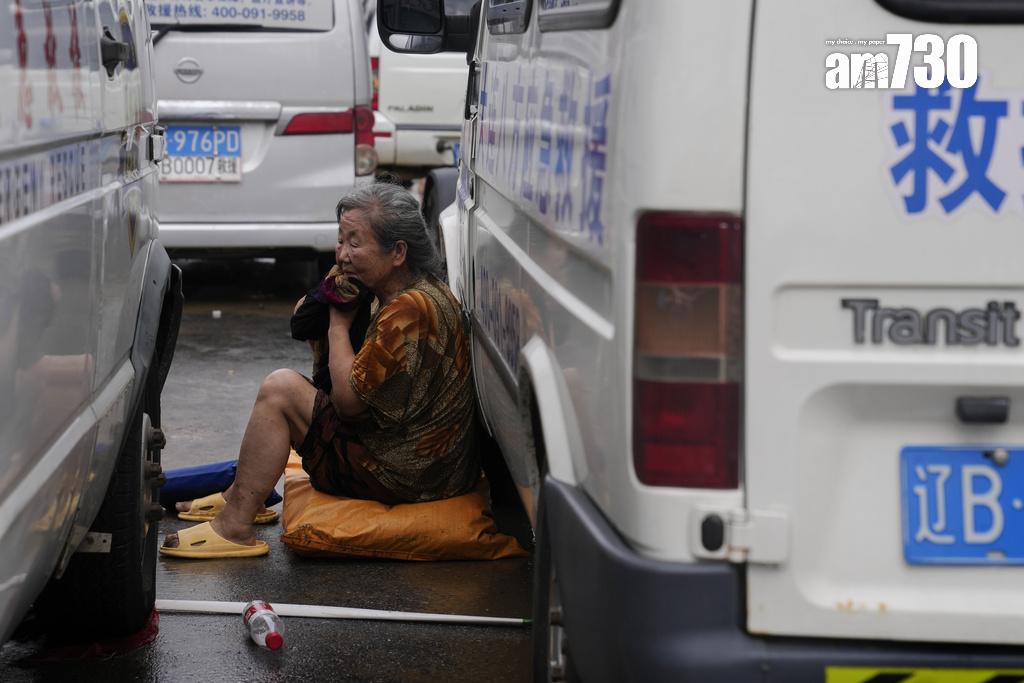 北京暴雨|河北涿州災情嚴重。(美聯社)