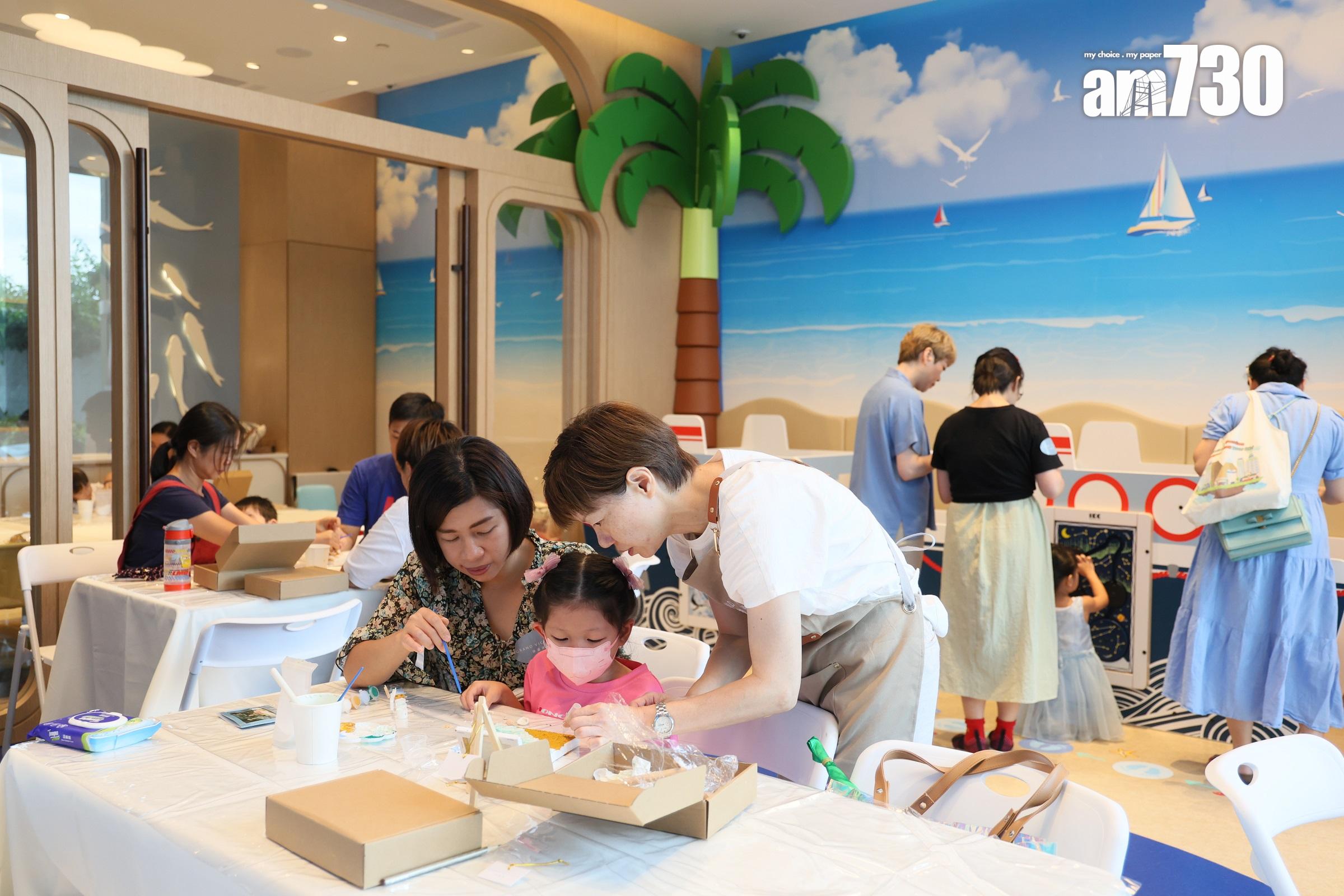 長沙灣新盤|維港滙周末舉行盛夏藝術節 吸引2000組客到場參觀