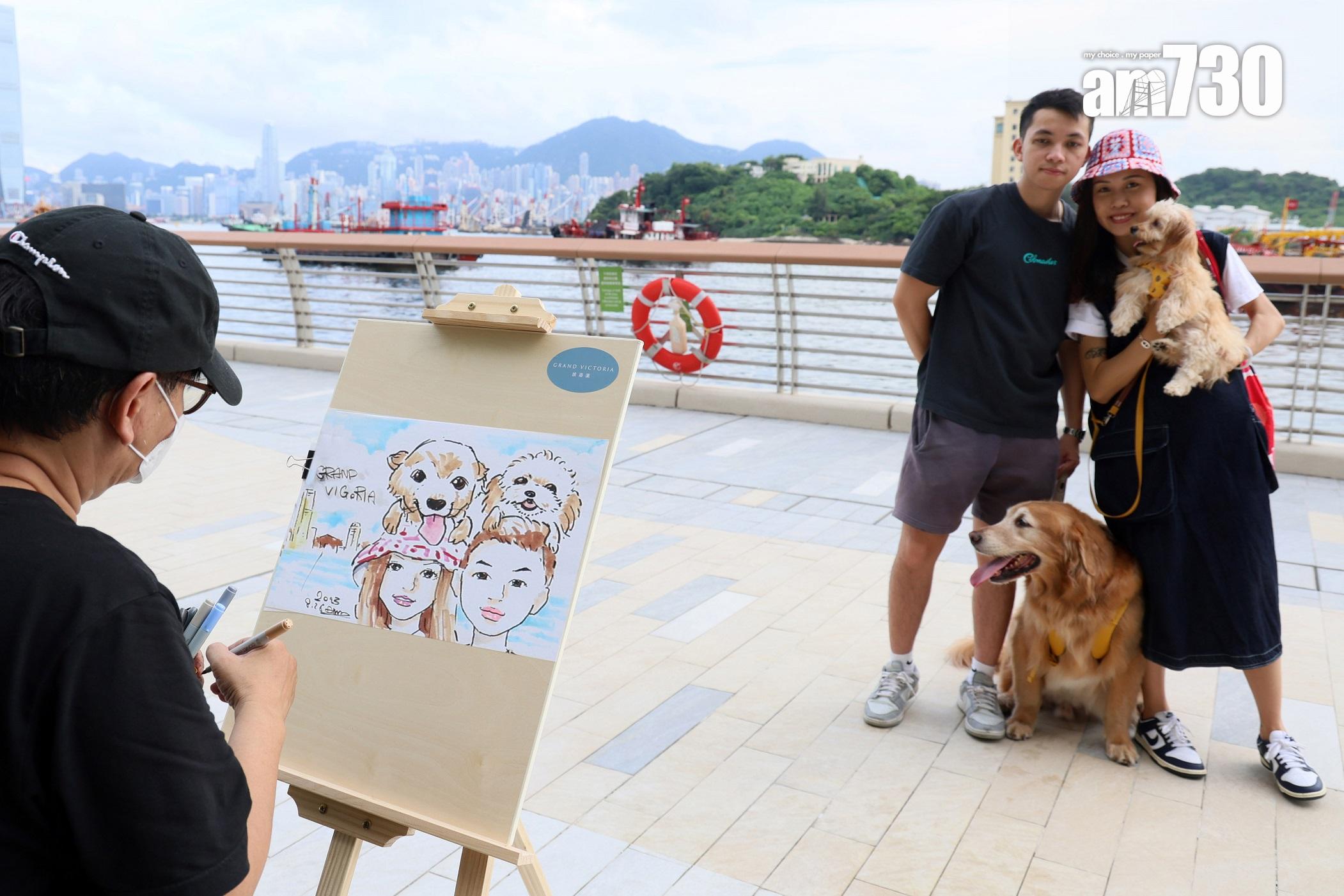 長沙灣新盤|維港滙周末舉行盛夏藝術節 吸引2000組客到場參觀