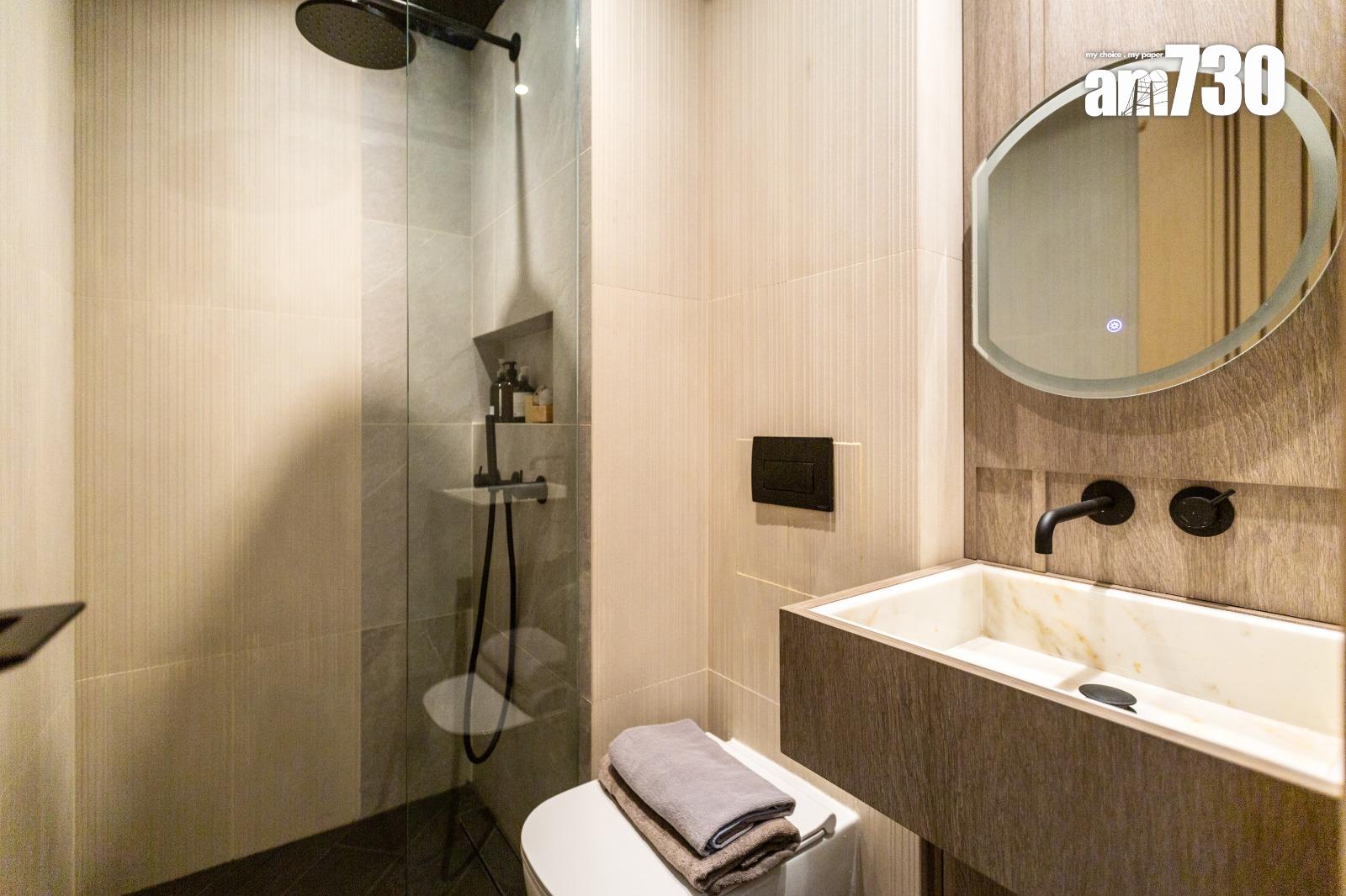 示範單位|海茵莊園287呎現樓一房 糅合現代與禪意 立體化展現簡約美學|多圖