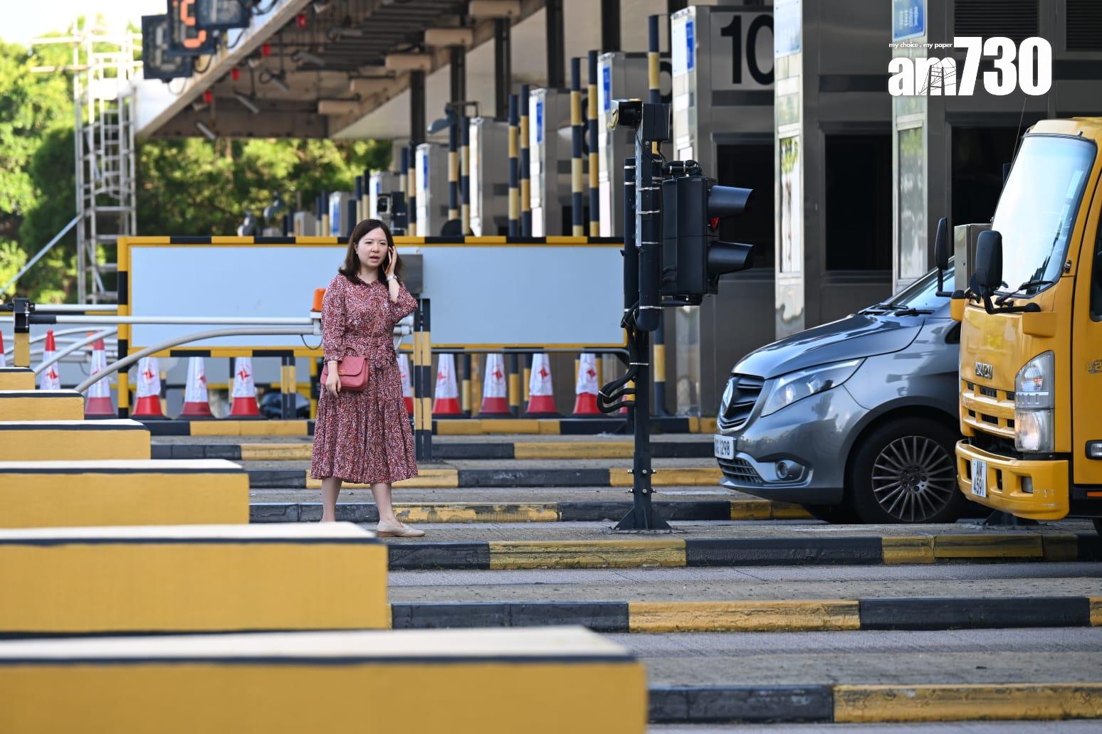 三隧分流|林世雄:經西隧的士較以往多五成 西隧有私家車撞收費亭