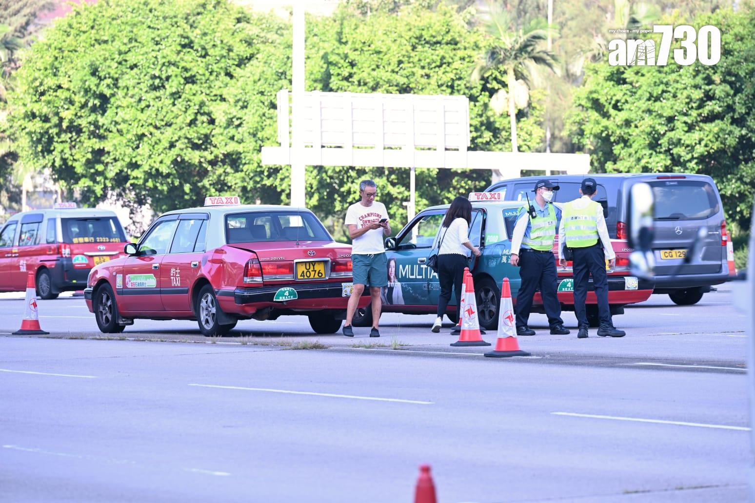 三隧分流|林世雄:經西隧的士較以往多五成 西隧有私家車撞收費亭