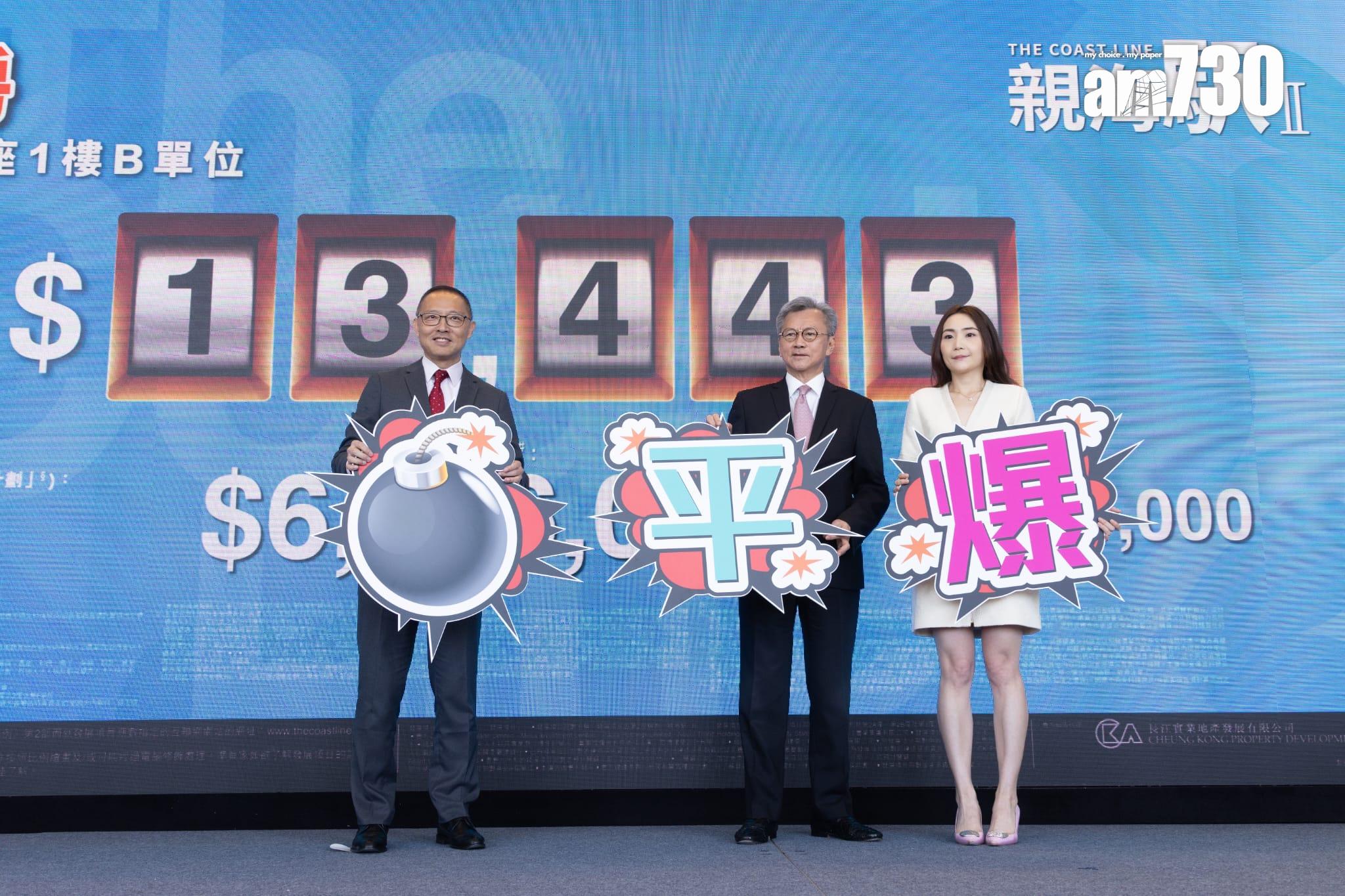新盤開價|親海駅II平爆首推132伙 290萬入場 折實均呎14997元 九龍區近7年最平