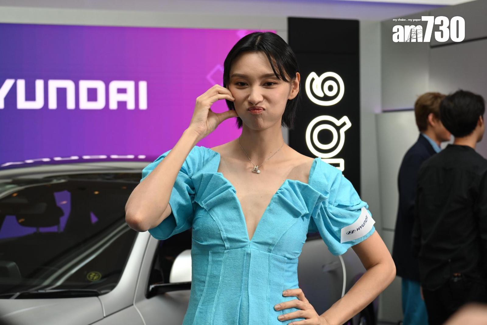 王丹妮首次擔任汽車發布會嘉賓。