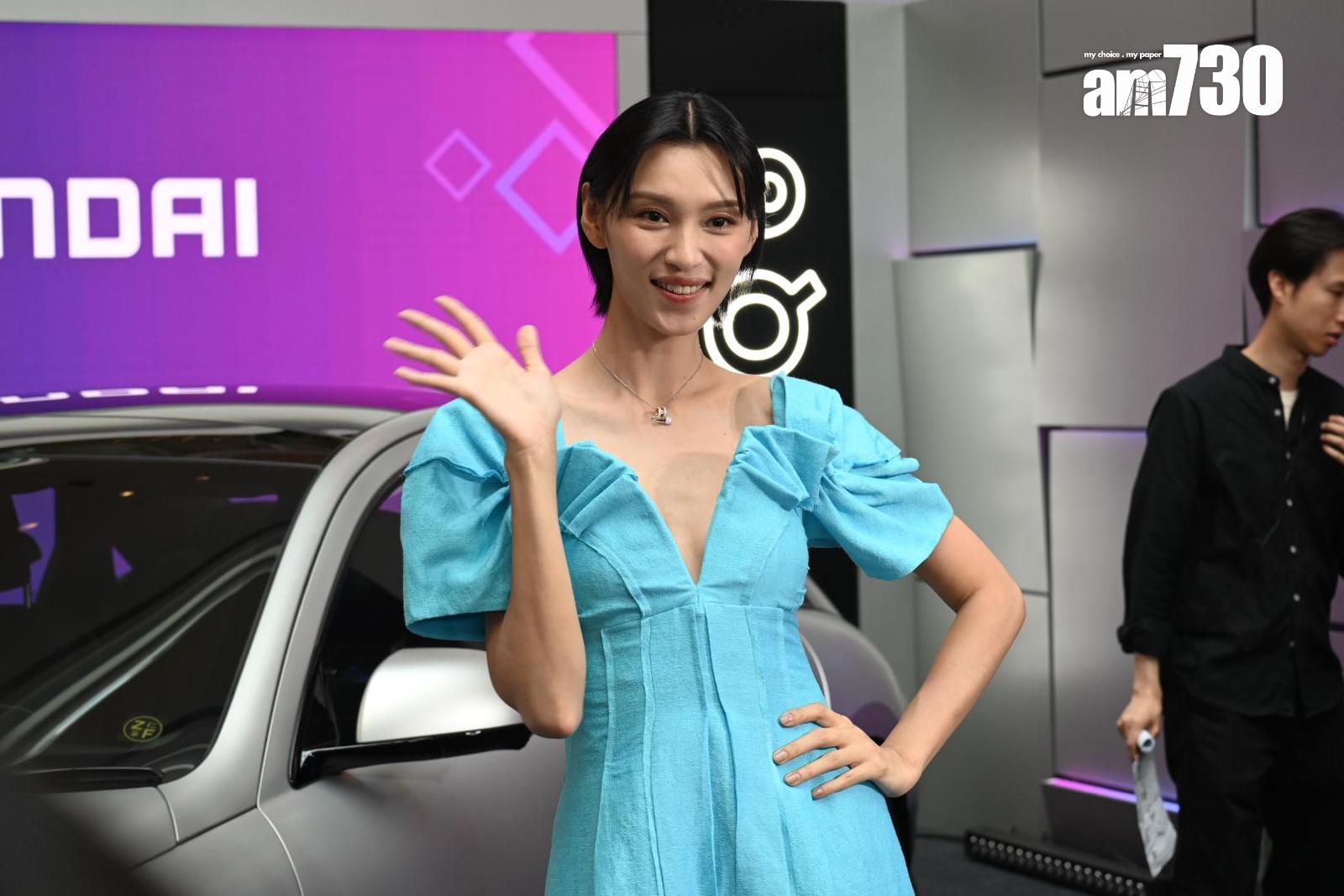 王丹妮首次擔任汽車發布會嘉賓。