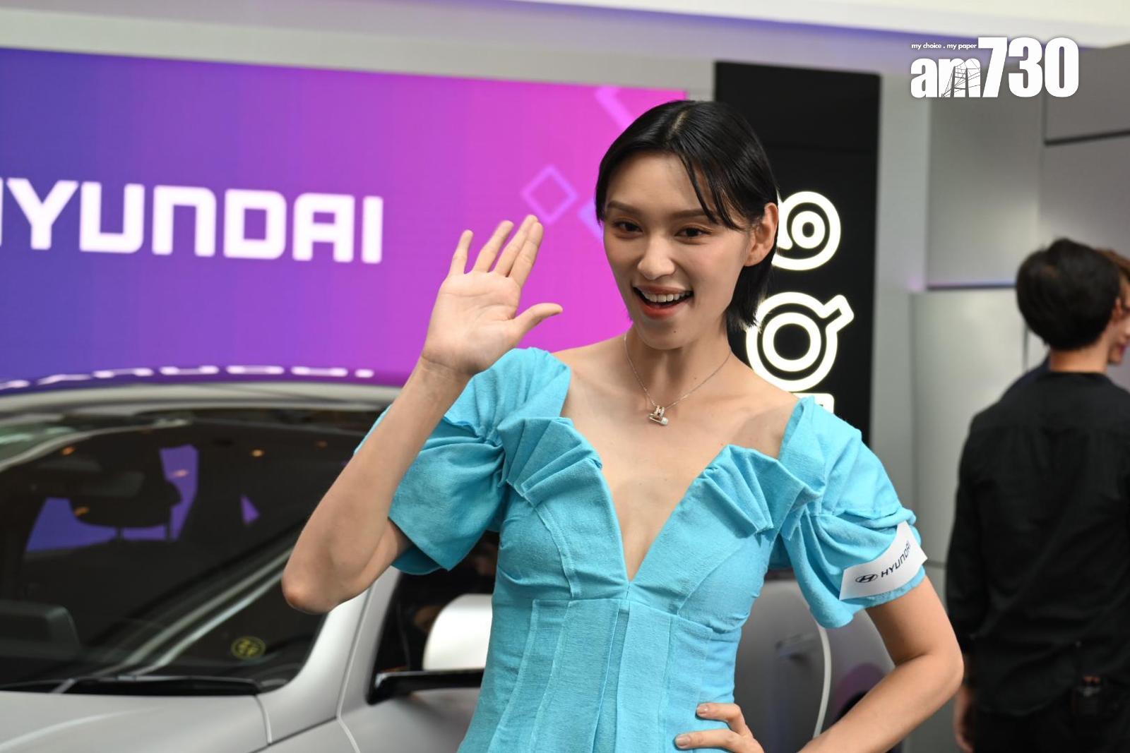 王丹妮首次擔任汽車發布會嘉賓。