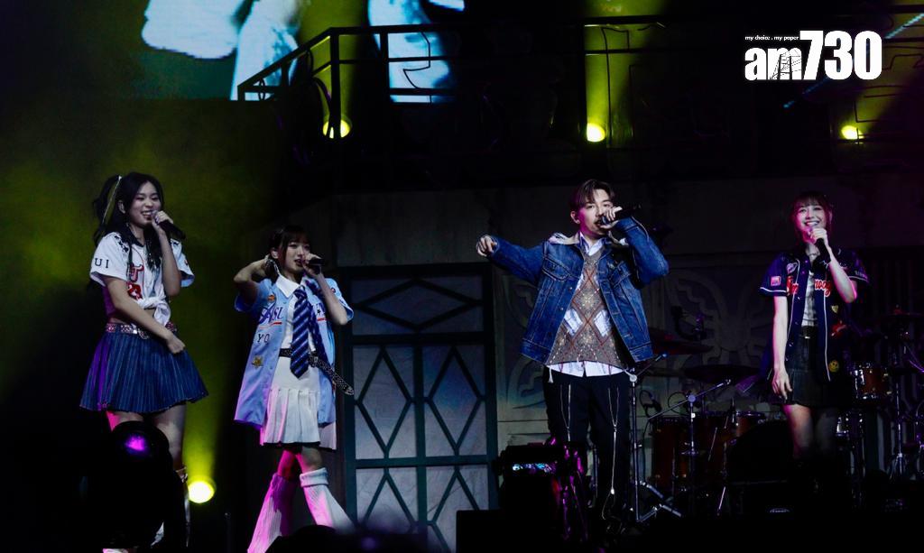 MC張天賦在《拉闊音樂會DJ/MC》與嘉賓Lolly Talk又跳又唱,他自評表現在80分。