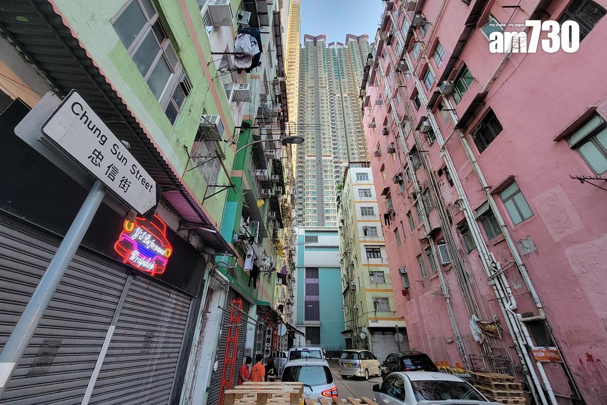 市建局去年啟動涉及土瓜灣「五街」的兩個重建發展計劃。(鍾式明攝)