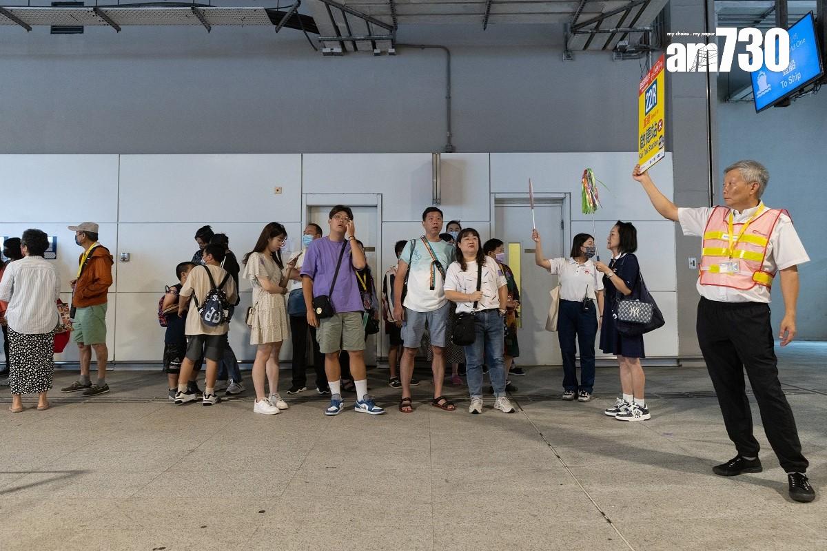 啟德郵輪碼頭被指公共交通配足不足,港府8月推出多項改善措施。(資料圖片/蘇文傑攝)