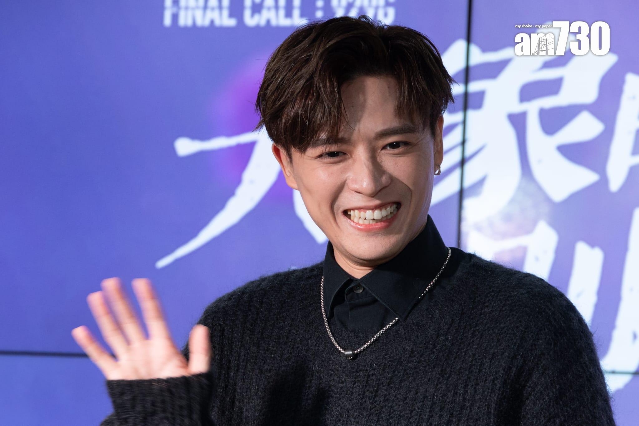 音樂劇《大象的告別式》團隊今日舉行發布會。 (蘇文傑攝)