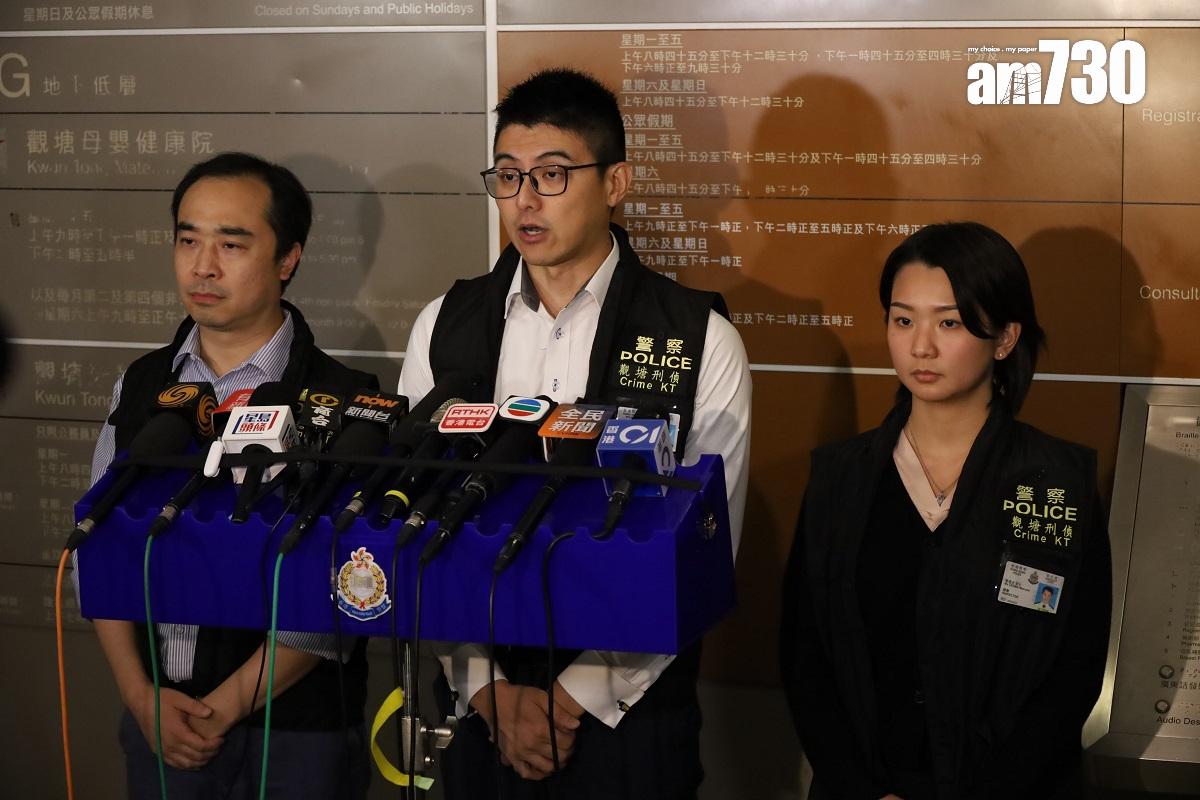 湯淦維(中)不排除案件屬有預謀犯案。(鍾式明攝)