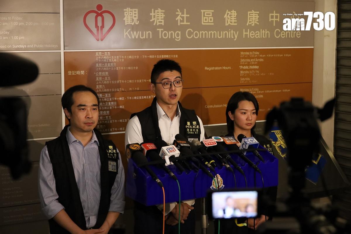 湯淦維(中)不排除案件屬有預謀犯案。(鍾式明攝)