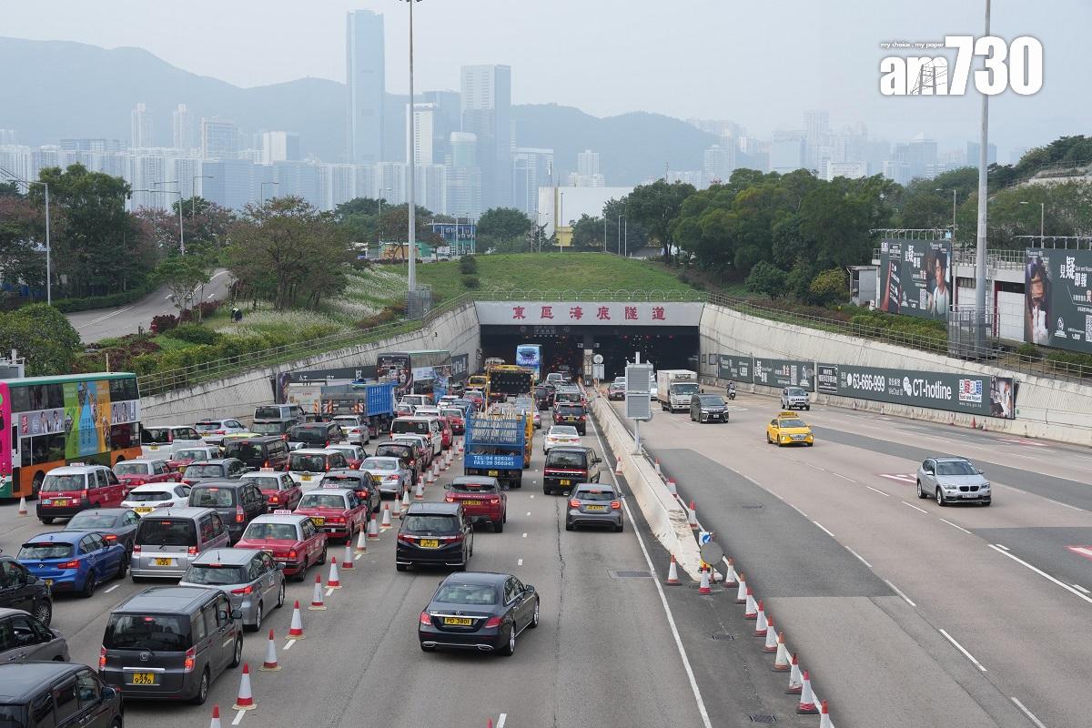 有議員擔心將軍澳日後新增的人口,將加劇東區海底隧道的擠塞情況。(資料圖片/陳奕釗攝)