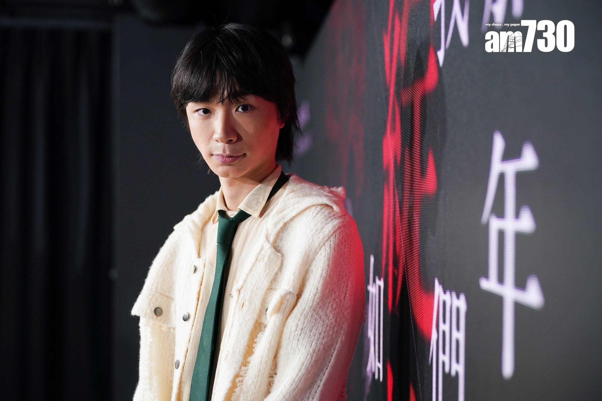 張毓軒在《那年盛夏我們綻放如花》初次演戲份重角色,表現亮眼,完全不似新人。(李睿哲攝)