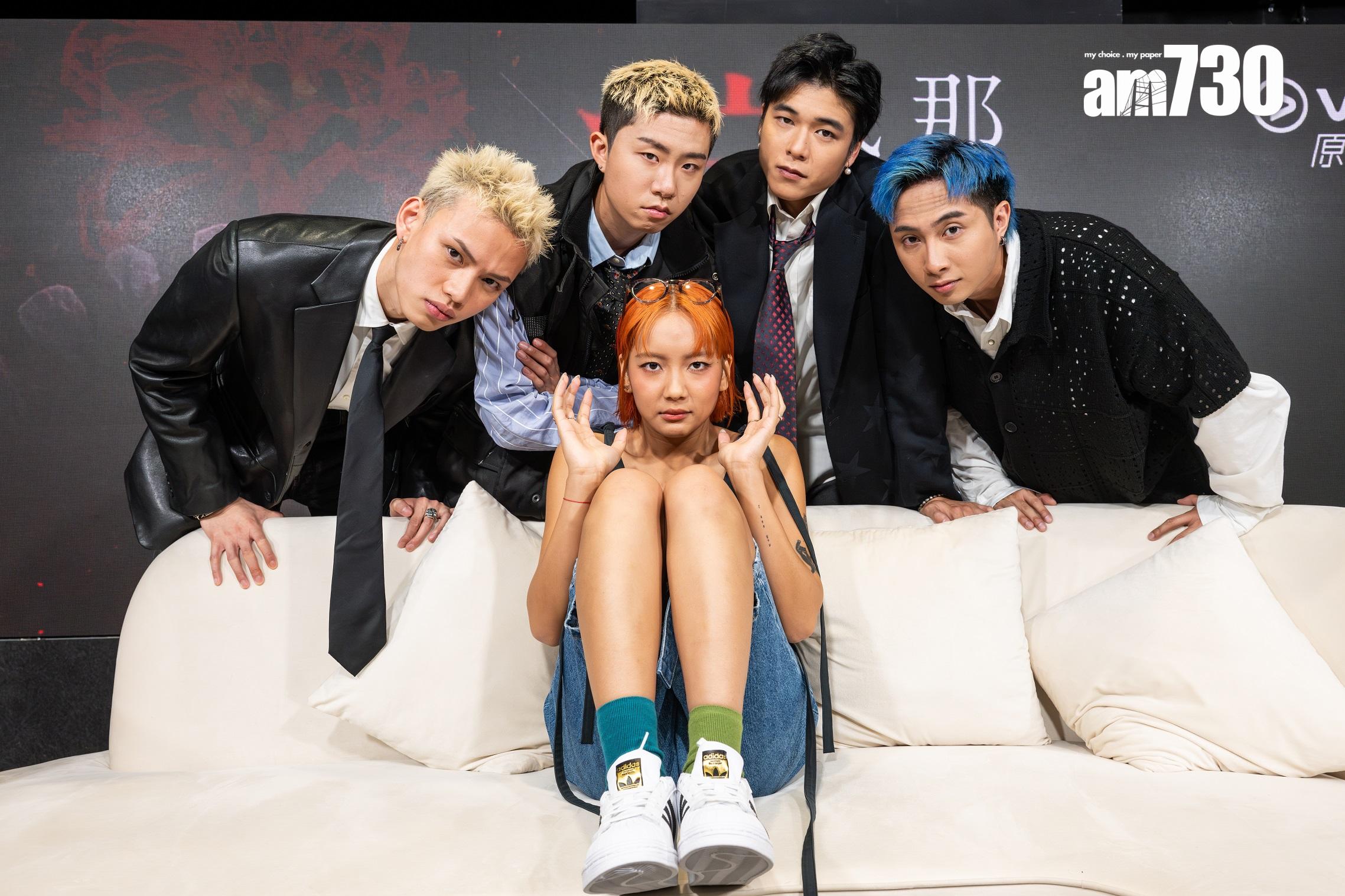 「四人幫」的殘忍欺凌,搞到Marf哭了出來。(陳奕釗攝)