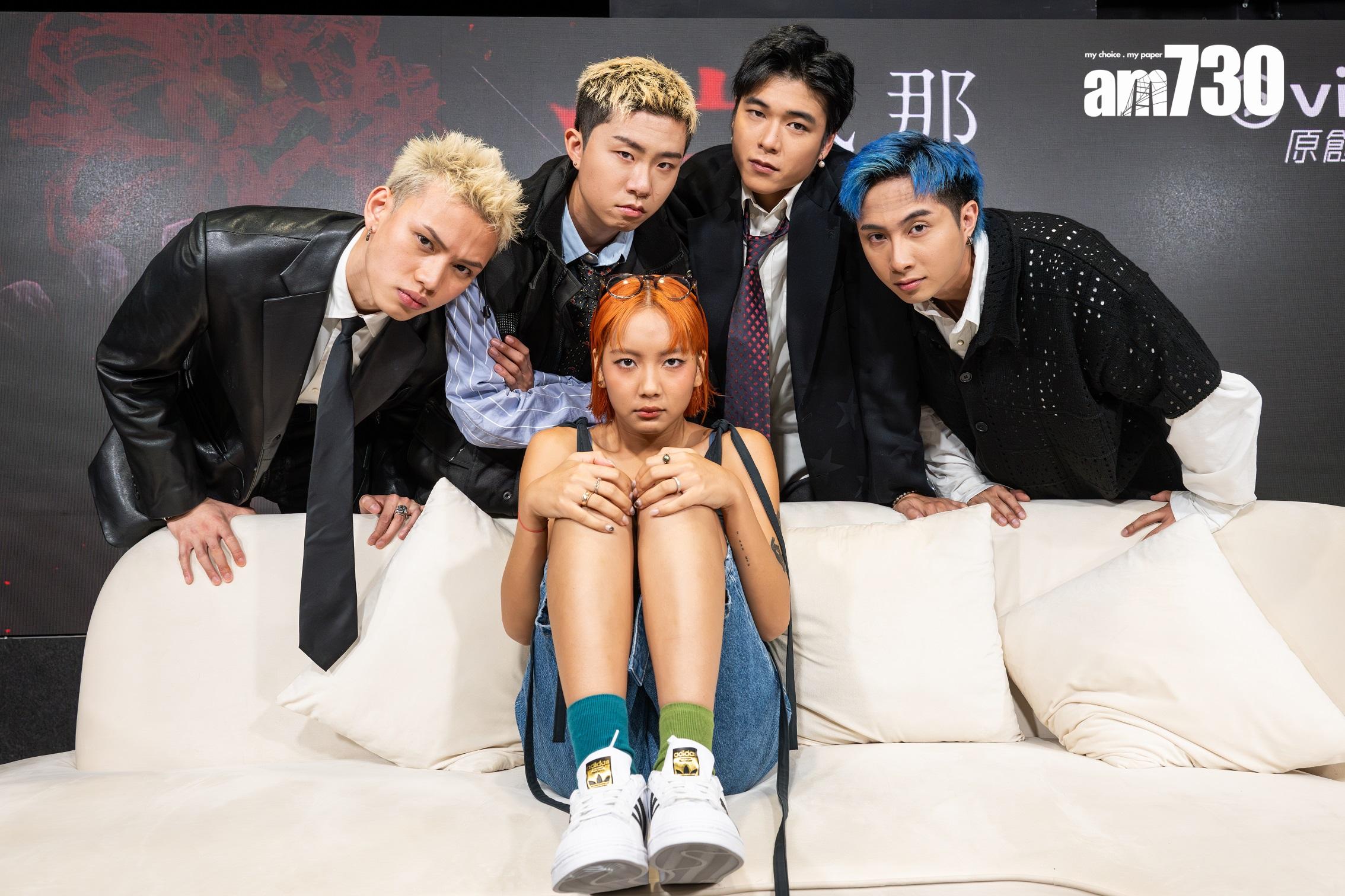 「四人幫」的殘忍欺凌,搞到Marf哭了出來。(陳奕釗攝)