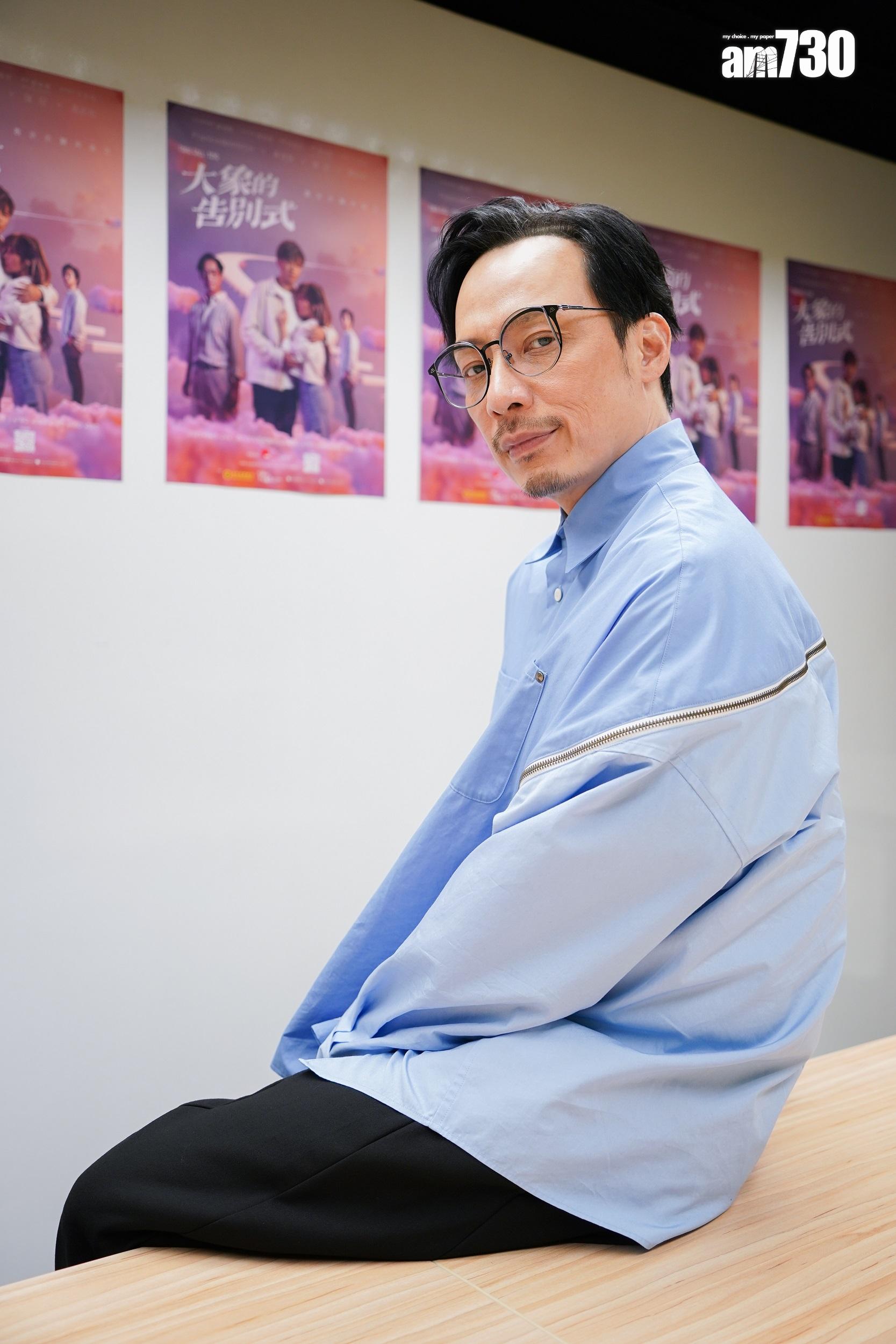 強尼認為面對遺憾,要學懂放過自己。(李睿哲攝)