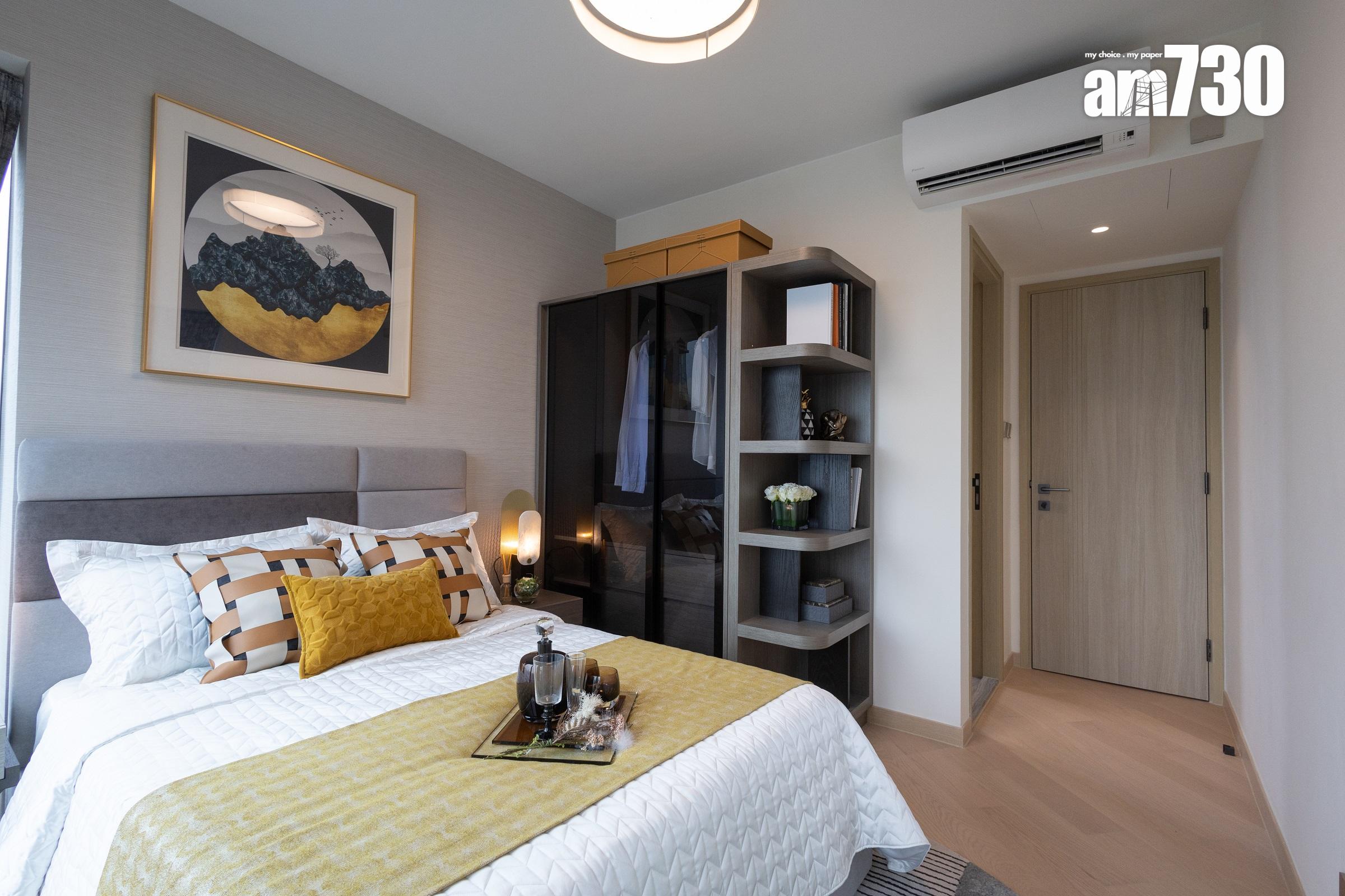 火炭新盤|星凱.堤岸現樓三房單邊樓王曝光 大地色系主調 享山河雙景|多圖