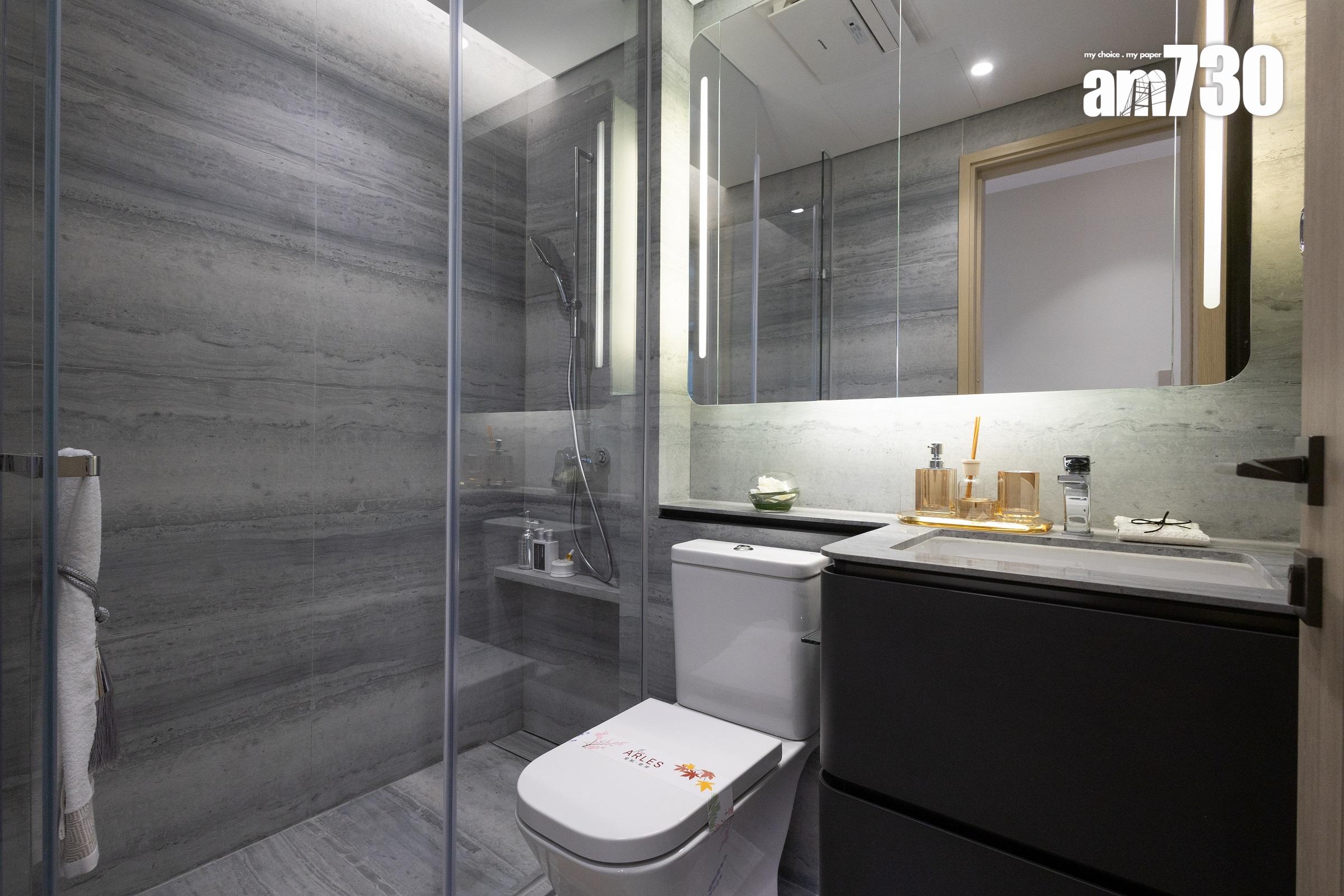 火炭新盤|星凱.堤岸現樓三房單邊樓王曝光 大地色系主調 享山河雙景|多圖