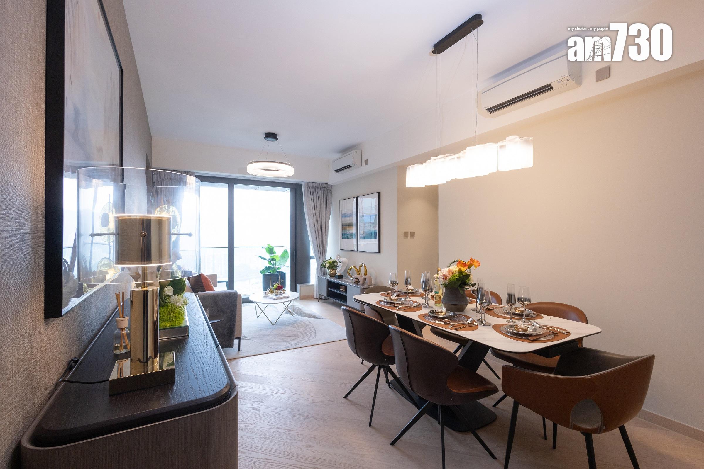 火炭新盤|星凱.堤岸現樓三房單邊樓王曝光 大地色系主調 享山河雙景|多圖