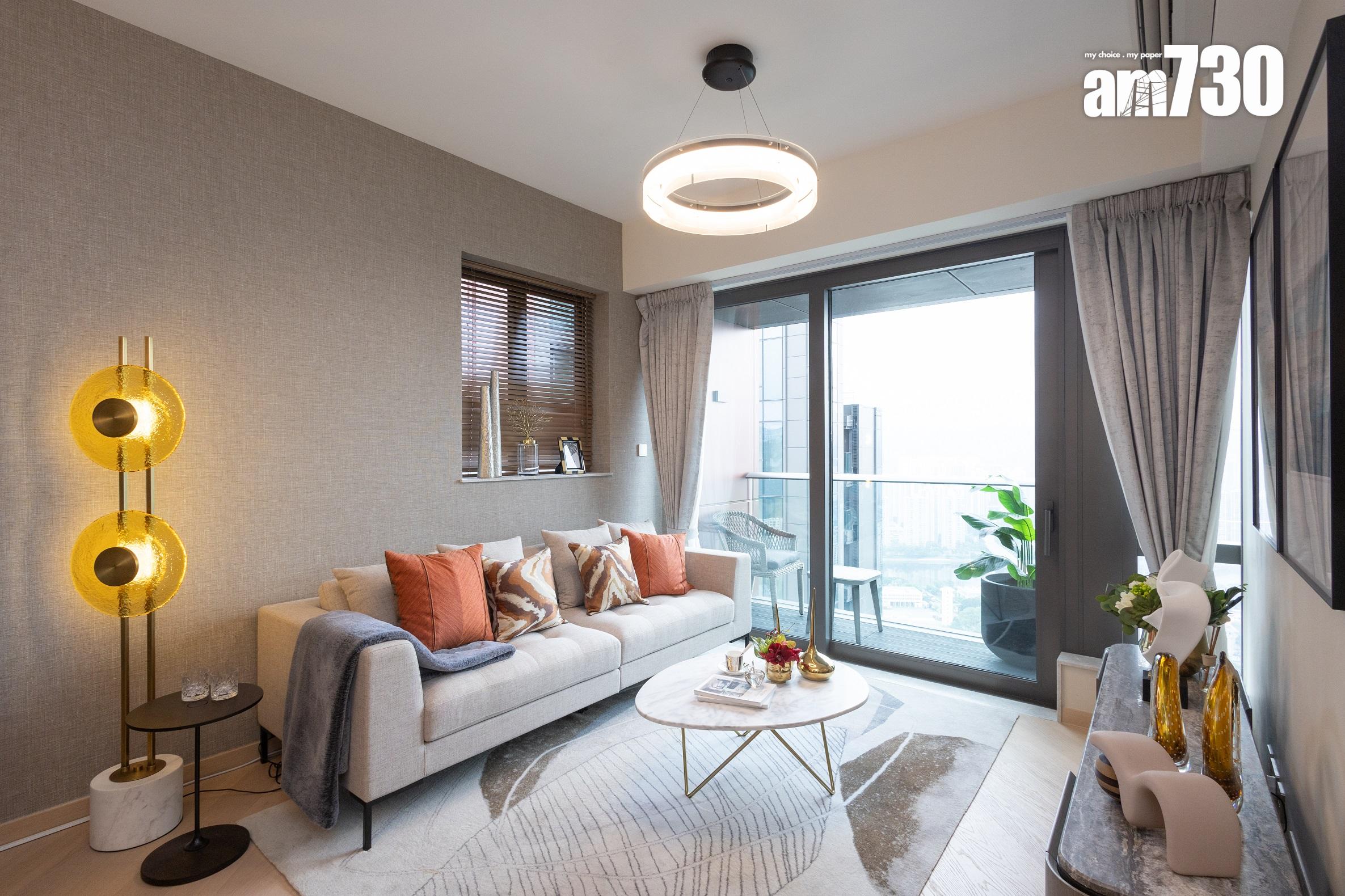 火炭新盤|星凱.堤岸現樓三房單邊樓王曝光 大地色系主調 享山河雙景|多圖