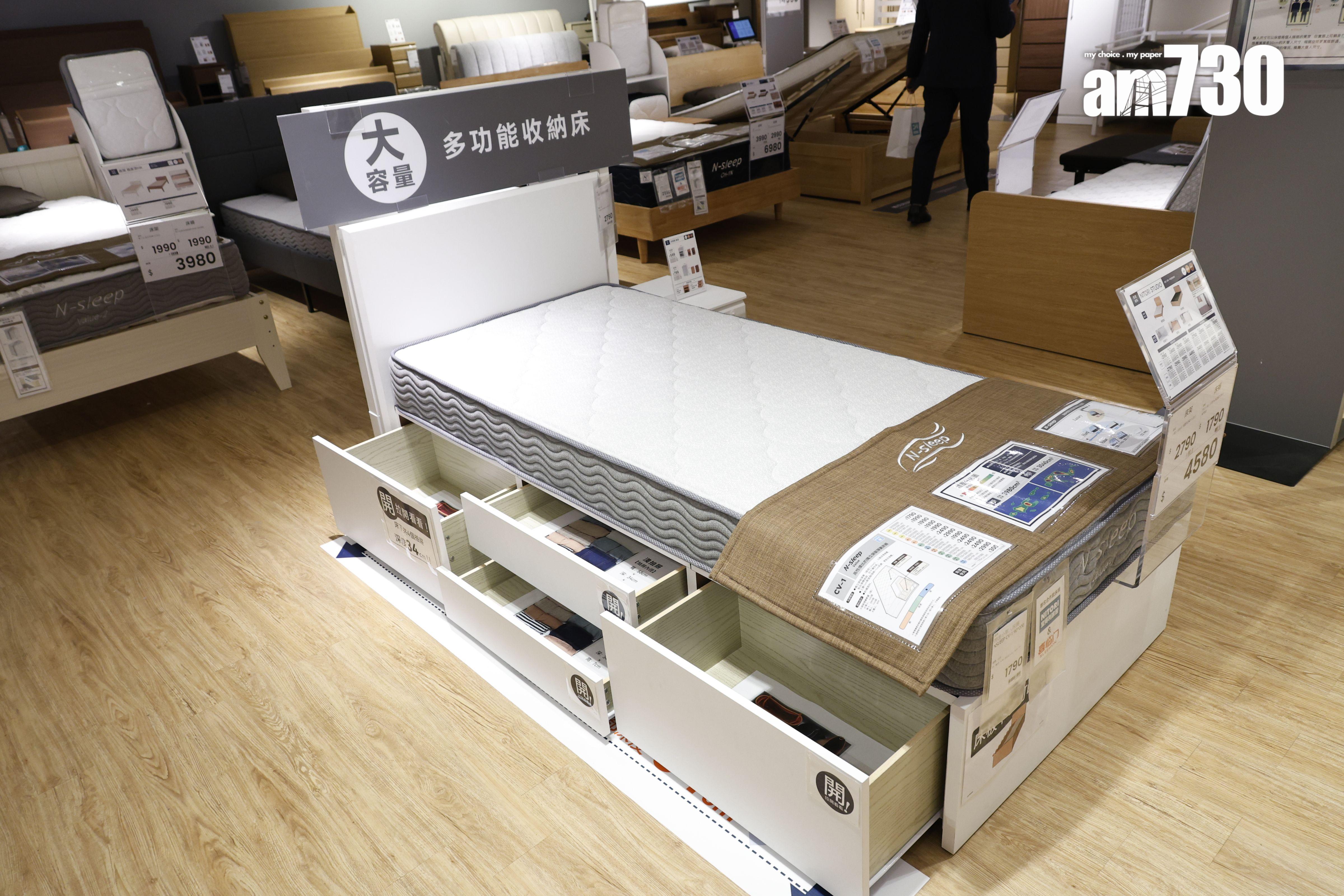 單人收納床 $3,990