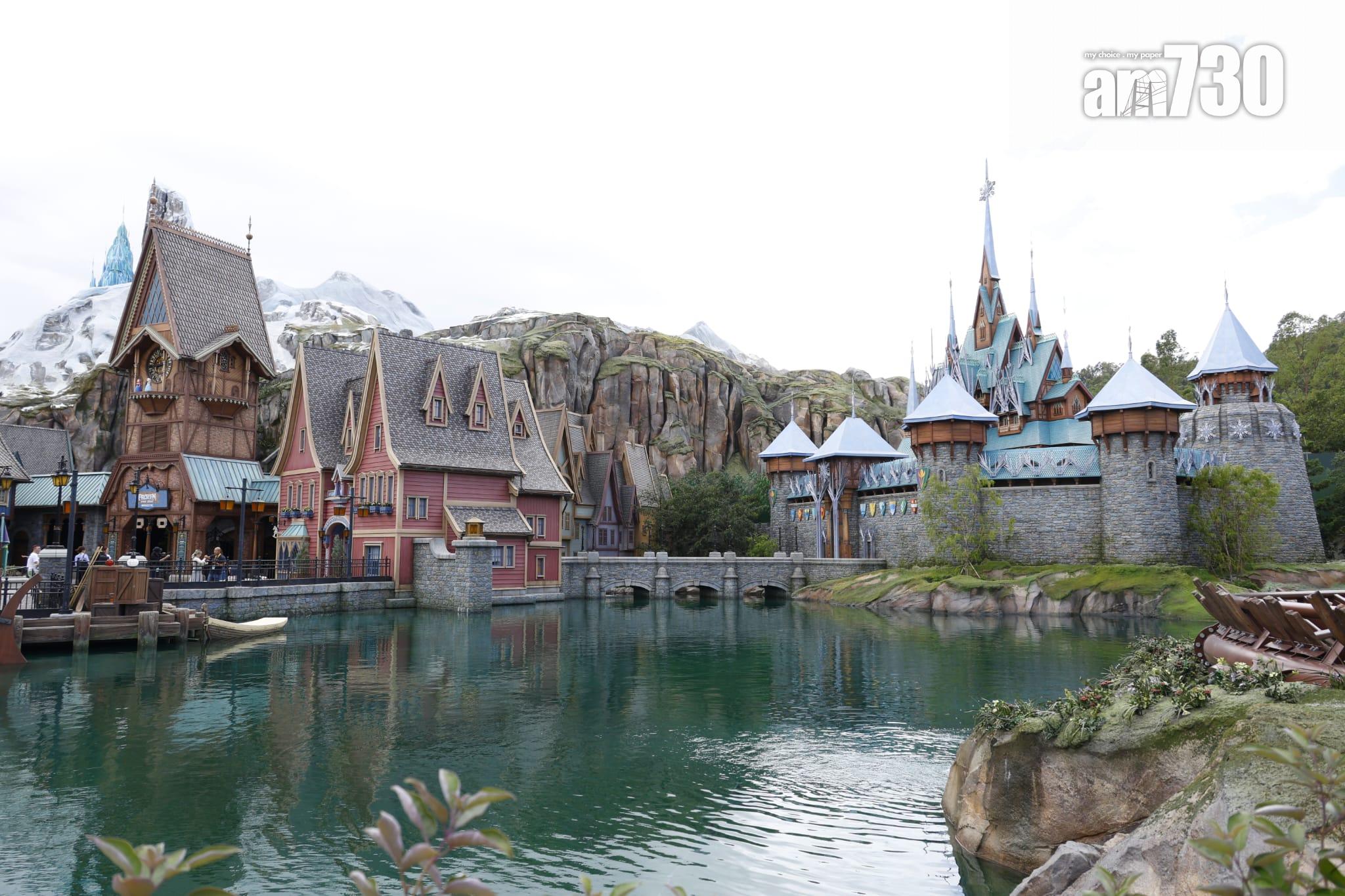 《魔雪奇緣》主題園區,魔雪奇緣世界11月20日開幕。(林俊源攝)