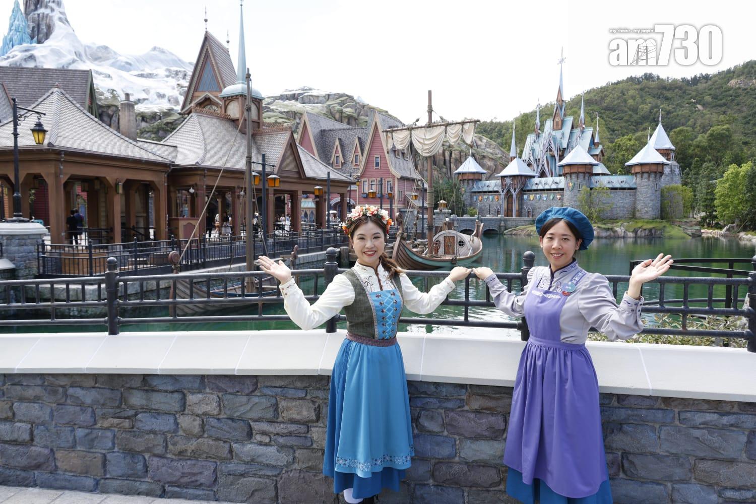 《魔雪奇緣》主題園區,魔雪奇緣世界11月20日開幕。(林俊源攝)